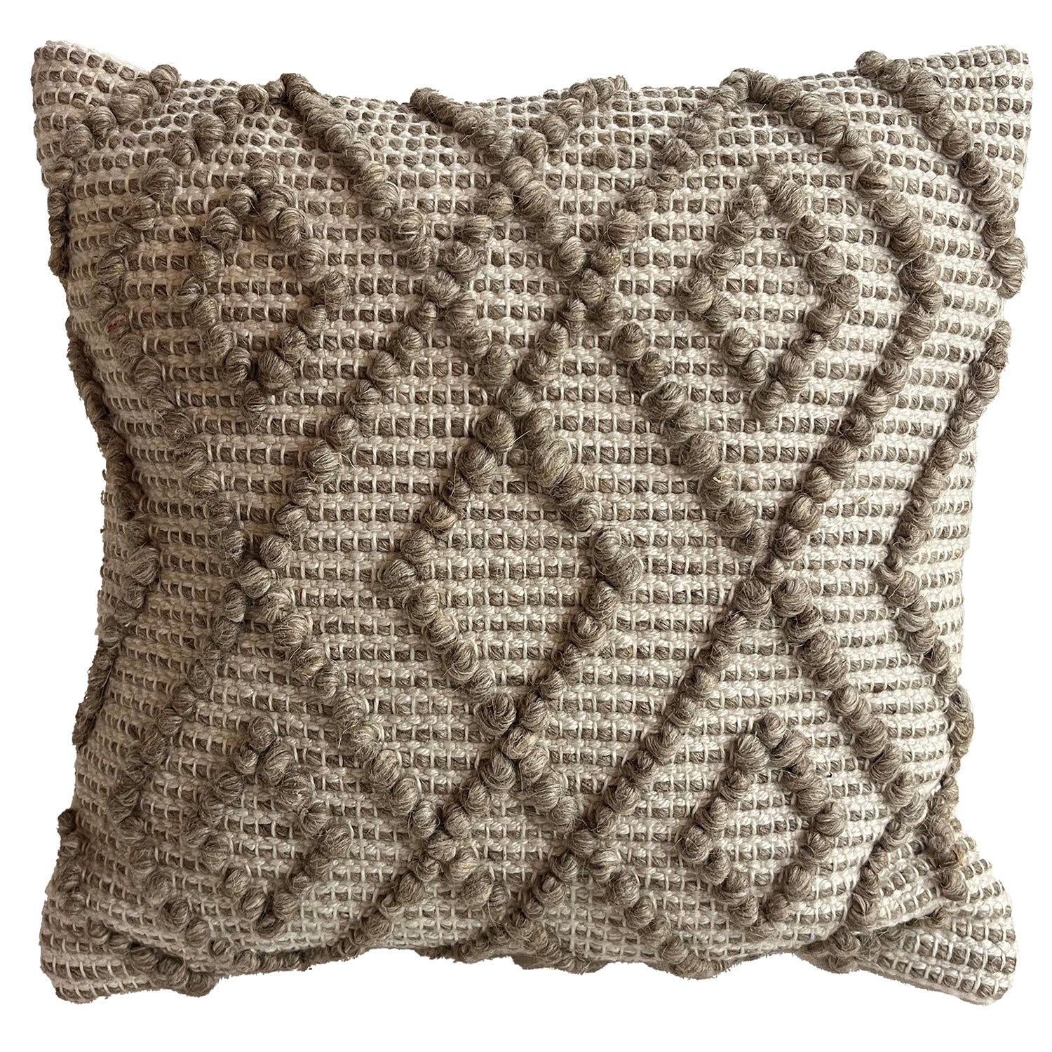 F. Corriveau International - Terra Textured Cushion, Indoor/Outdoor, 18" x 18"