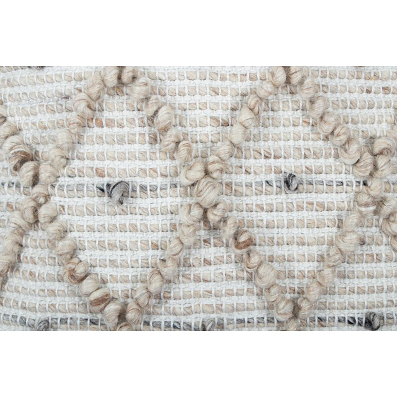 F. Corriveau International - Charm Cushion with Diamond Design, Indoor/Outdoor, 18" x 18"