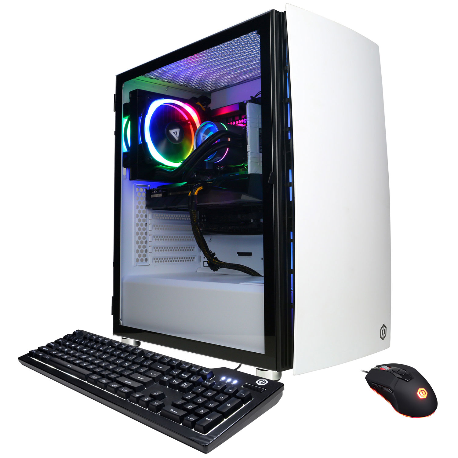 CyberPowerPC Gamer Xtreme Gaming PC - White (Intel Core i5-14600KF/1TB SSD/16GB RAM/GeForce RTX 4060 Ti) - En