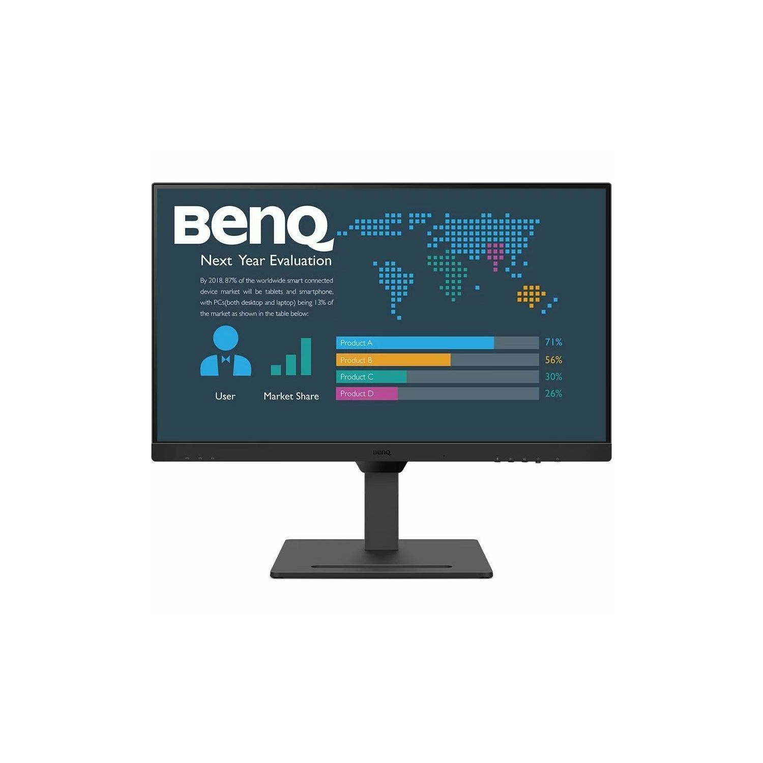 BenQ 27" 2K QHD USB-C Ergo Eye-Care Monitor-(BL2790QT)