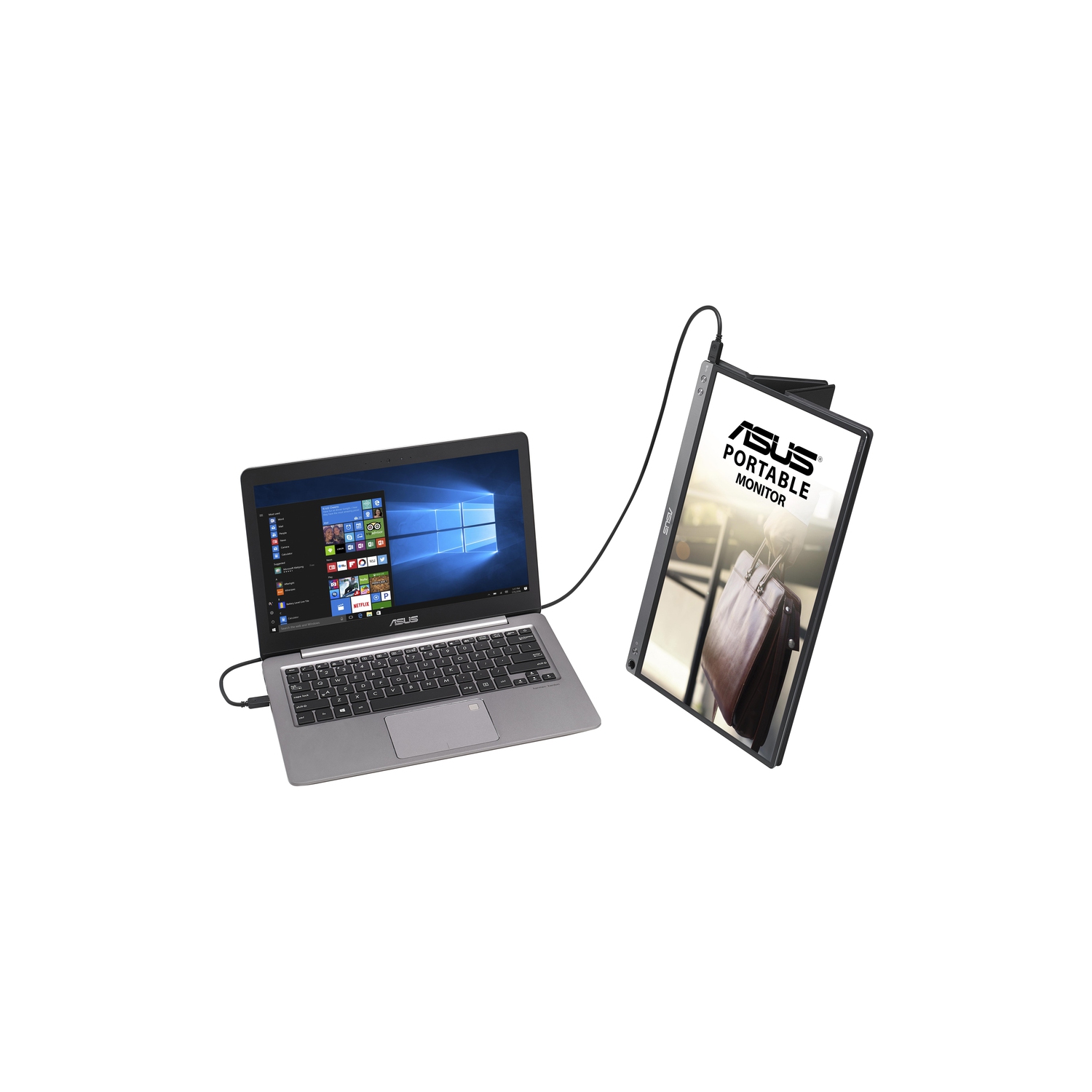 ASUS ZenScreen 15.6" FHD 60Hz 5ms GTG IPS LCD Monitor - Dark Grey