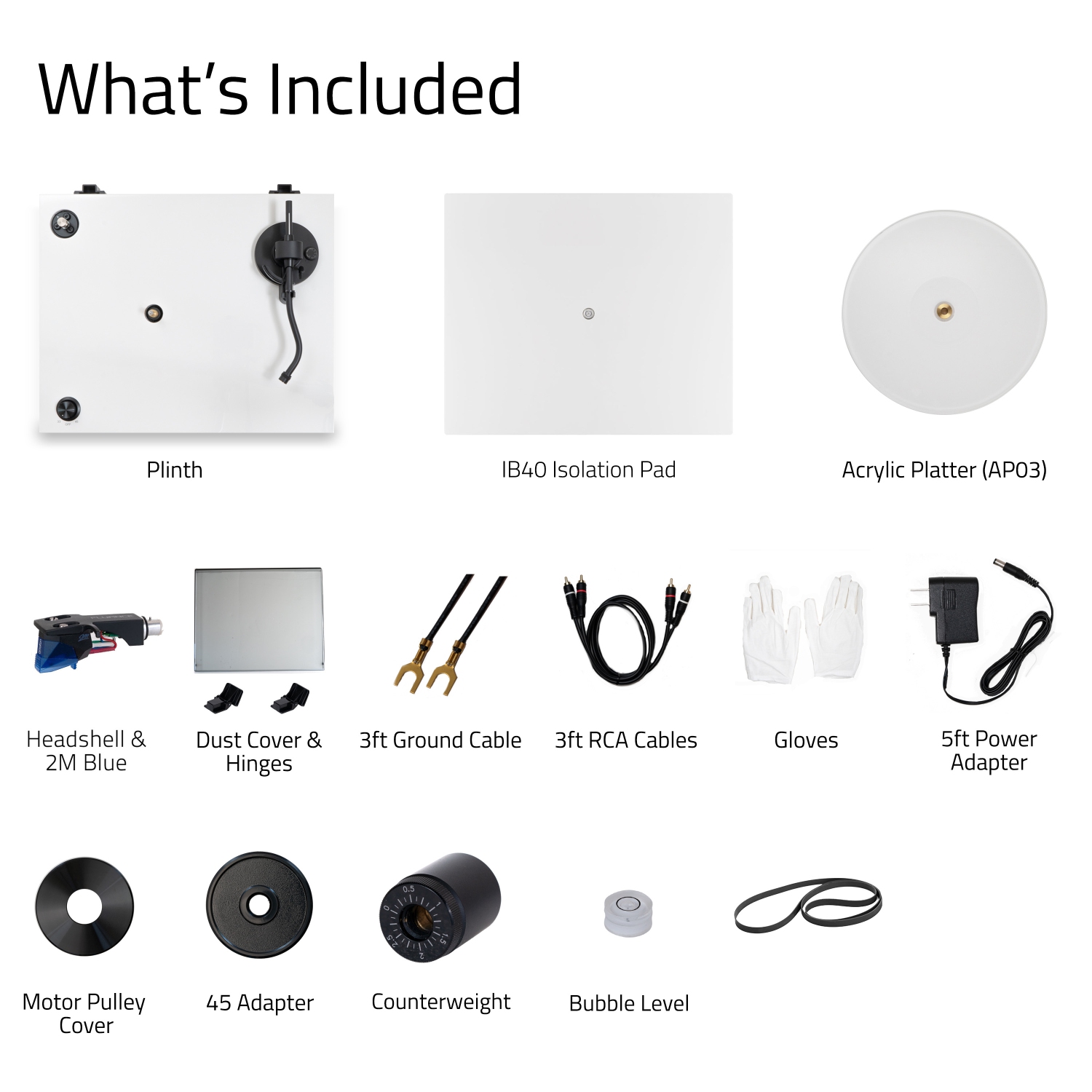 Fluance RT85 Reference HiFi Turntable with Ortofon 2M Blue Elliptical Cartridge And Anti-Vibration Isolation Base
