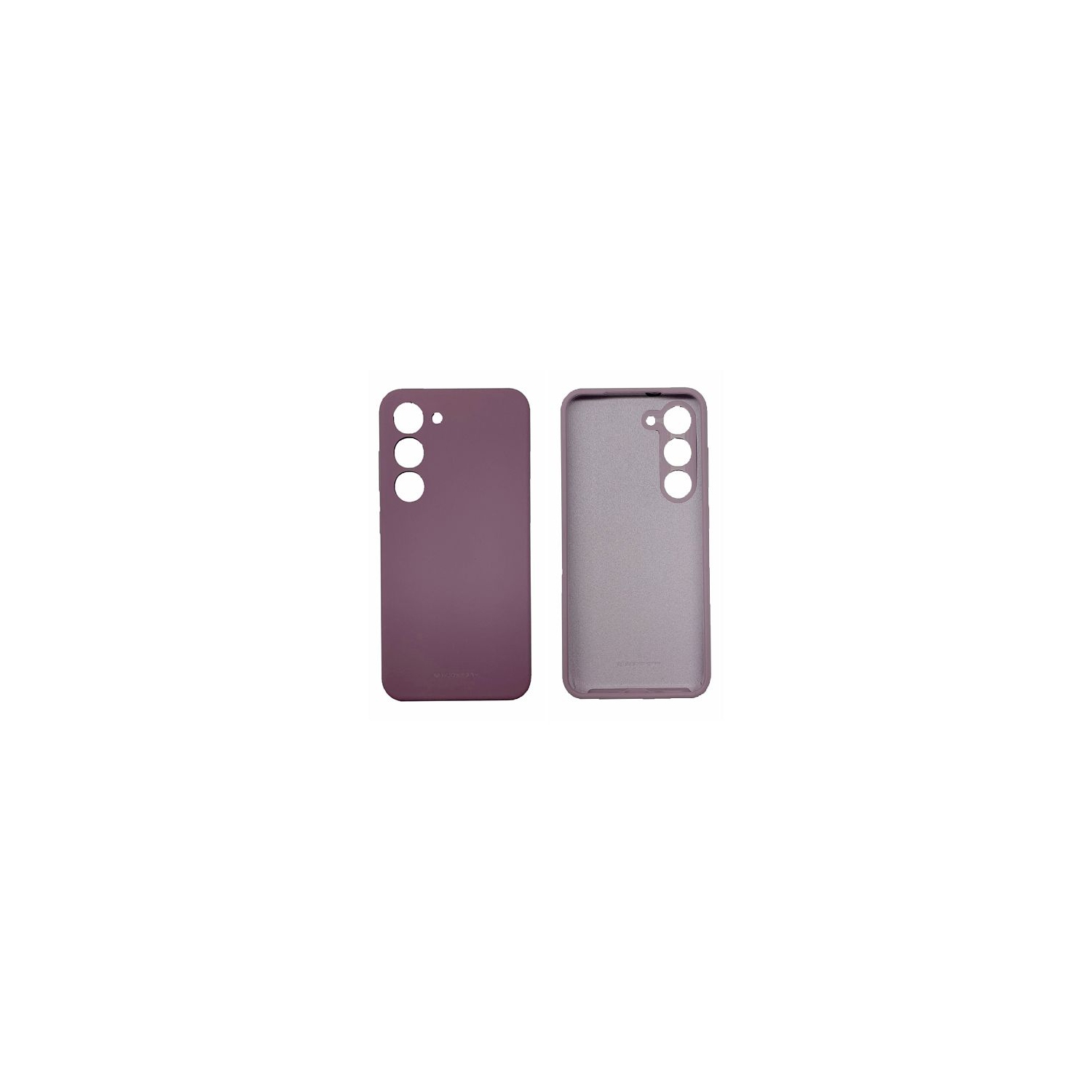 TopSave – Étui de protection pour tout le corps en caoutchouc de silicone liquide de Goospery pour Samsung Galaxy de A15 6,5 po, violet