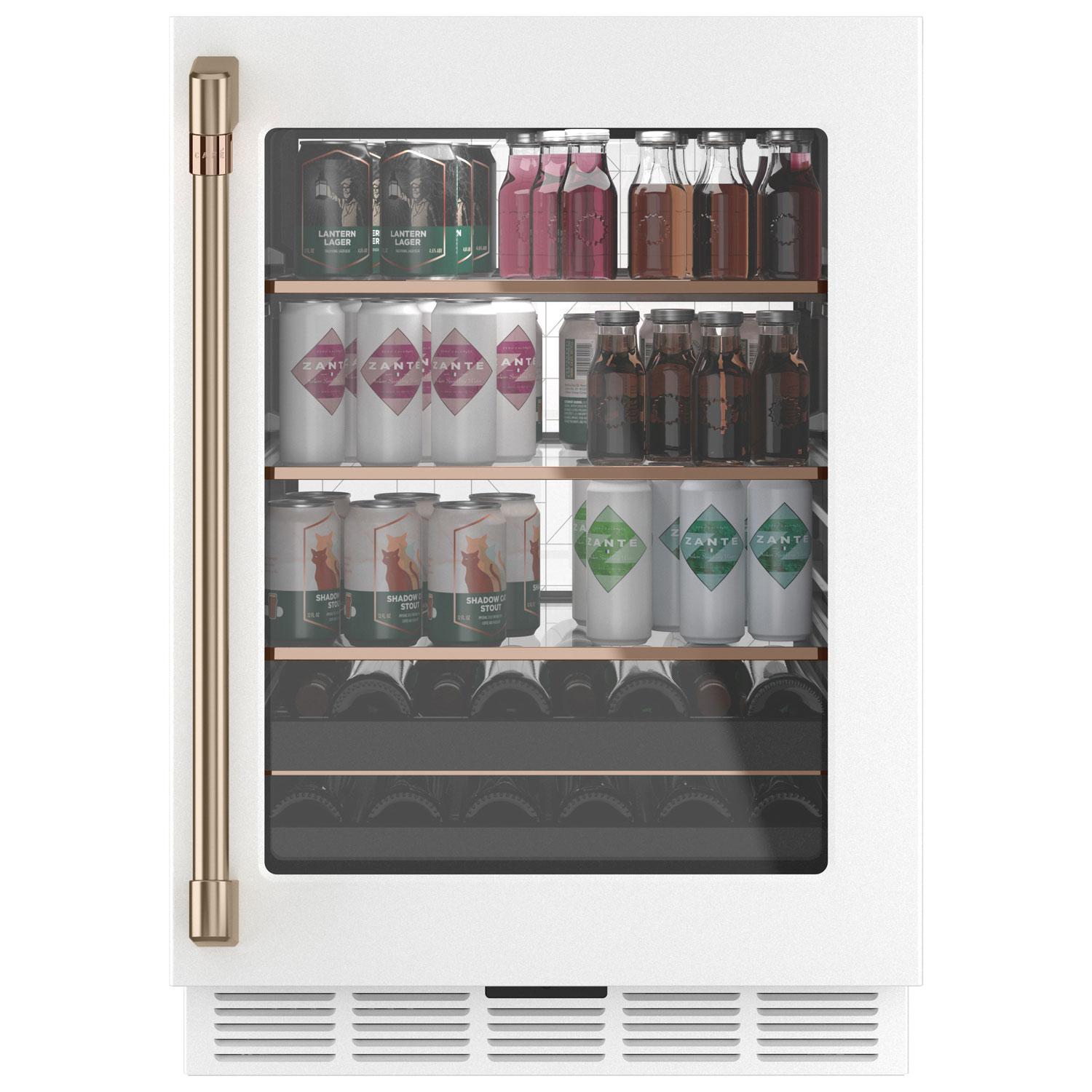 Café 14-Bottle Centre de boissons intégré (CCP06BP4PW2) - Blanc mat