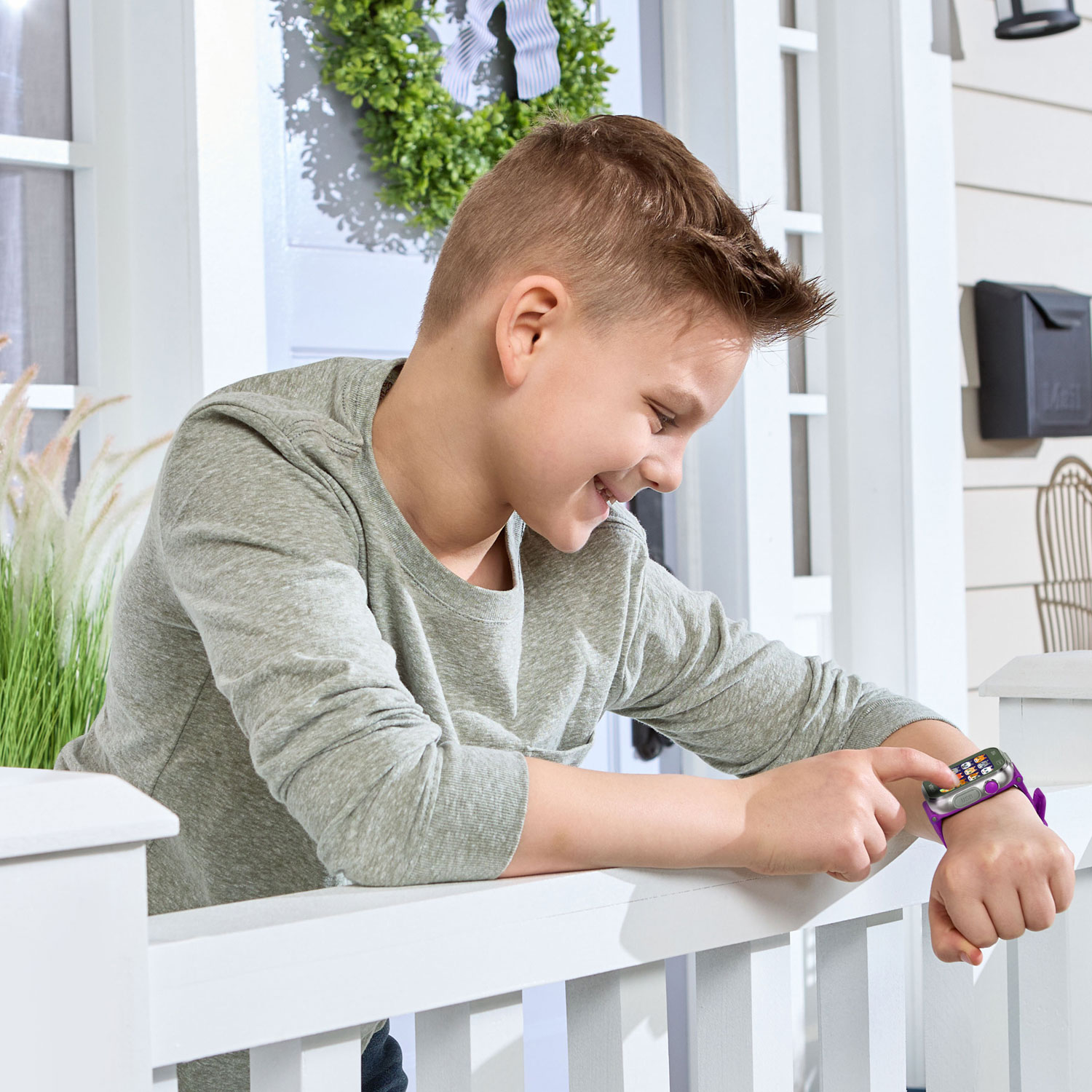 VTech KidiZoom DX4 Smartwatch with Camera - Purple