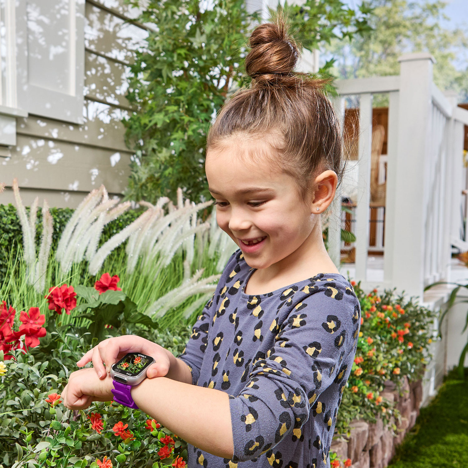 VTech KidiZoom DX4 Smartwatch with Camera - Purple