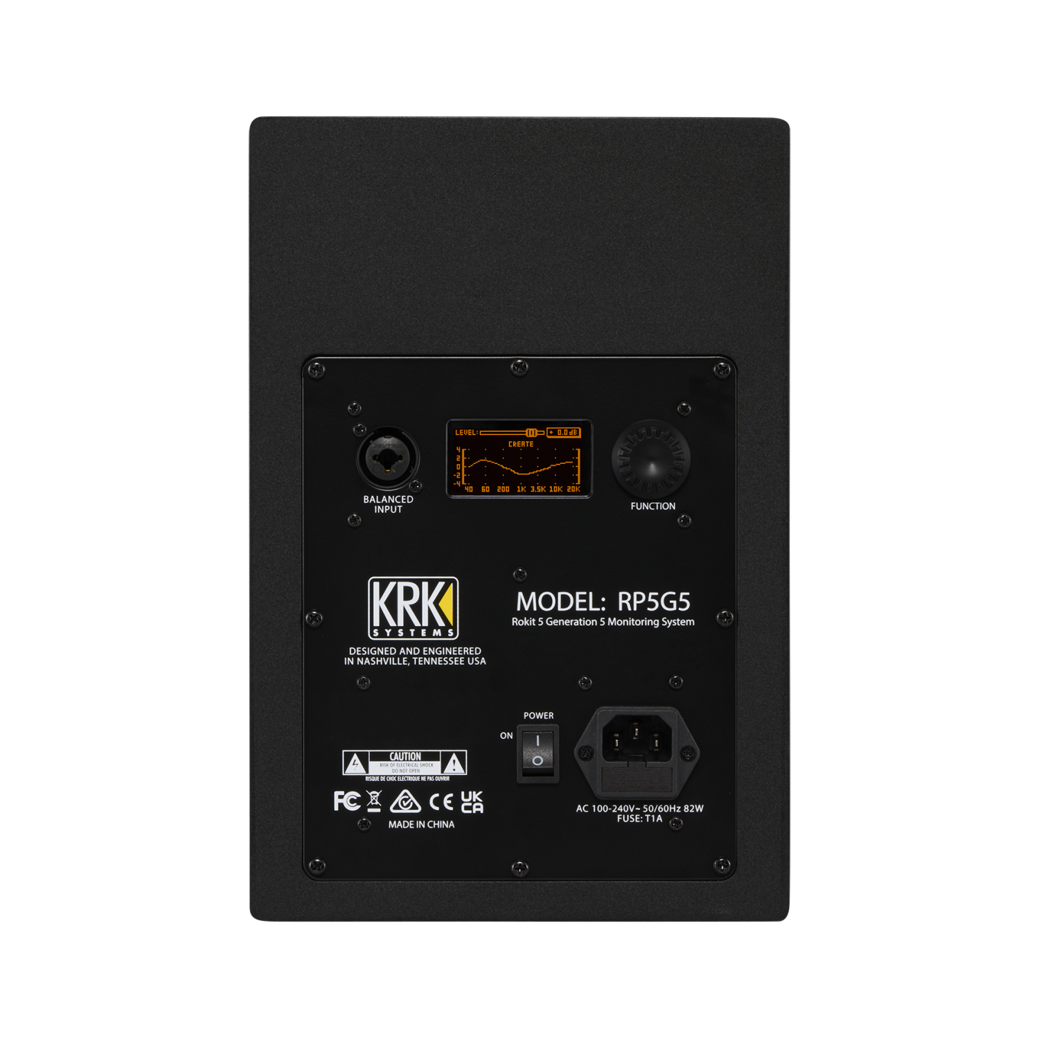 KRK – moniteur de référence pour studio alimenté G5, 5 po