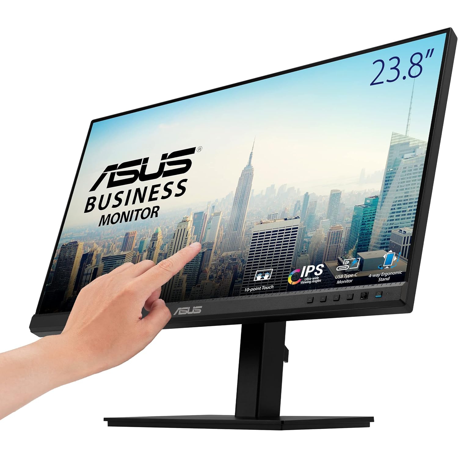 ASUS BE24ECSBT 23.8" Full HD Business Monitor – USB-C, Touchscreen, IPS