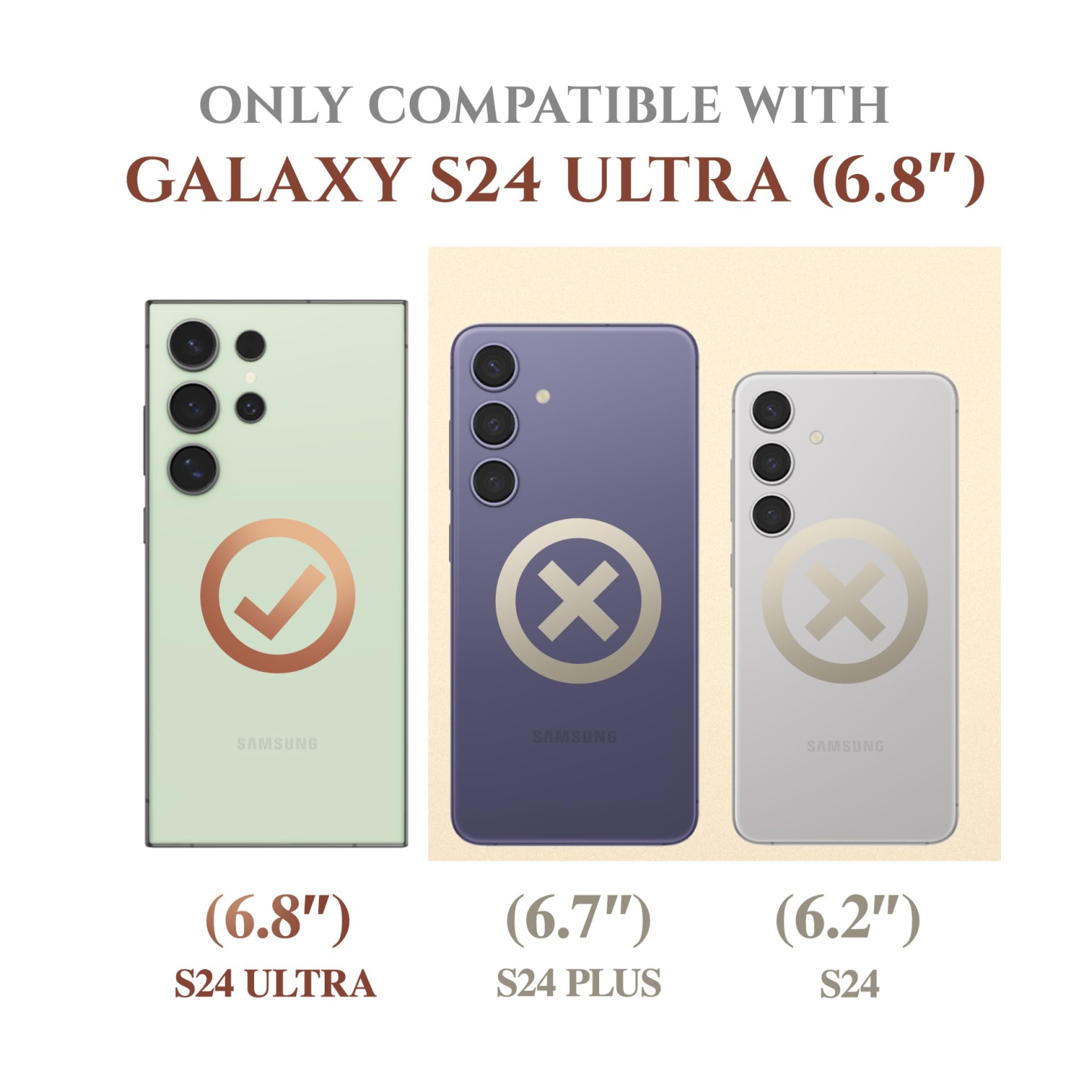 Samsung Galaxy S24 Ultra Case with Slide Camera Cover+Screen Protector, 2 Front Frames 360° Armor Fullbody Shockproof Bumper Protective Marble Case