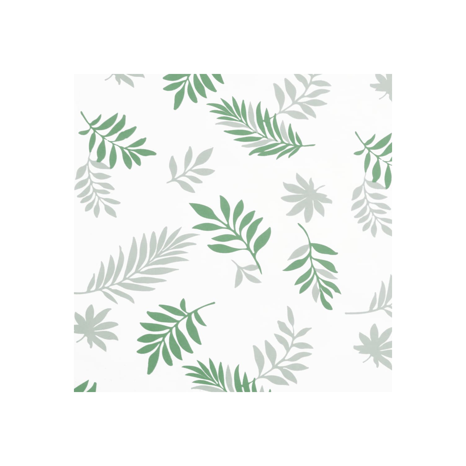 Matelas de chaise longue à motif de feuille Oxford de vidaXL