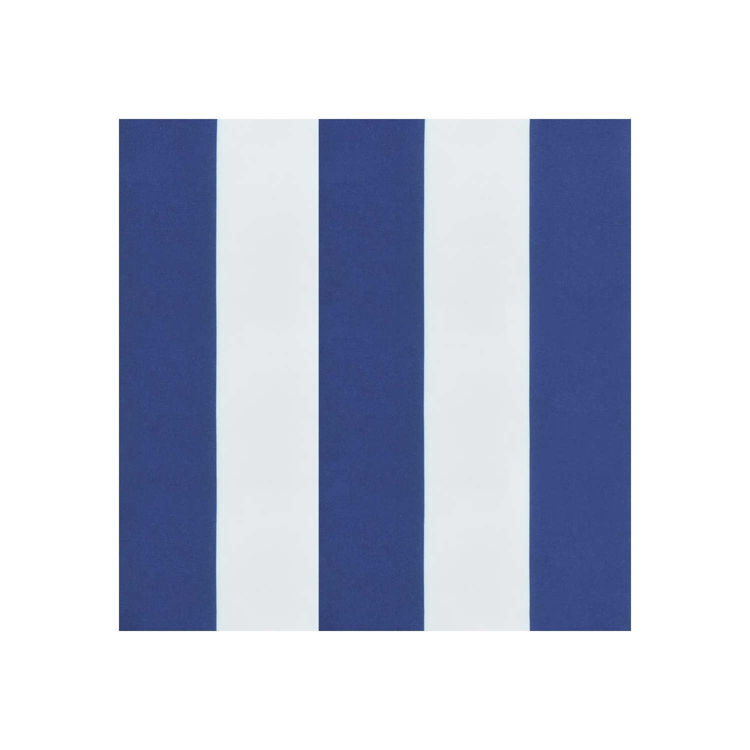 Coussin de banc de jardin à rayures bleues et blanches visidaXL, tissu 7&nbsp;cm 200 x 50 x 100