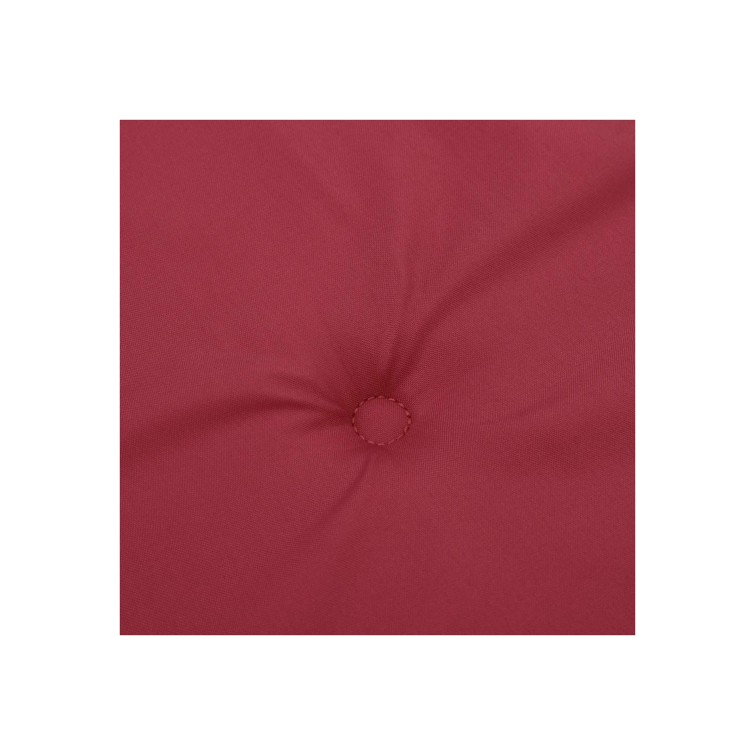 vidaXL Highback Chair Cushions 6 pcs Wine Red Oxford Fabric