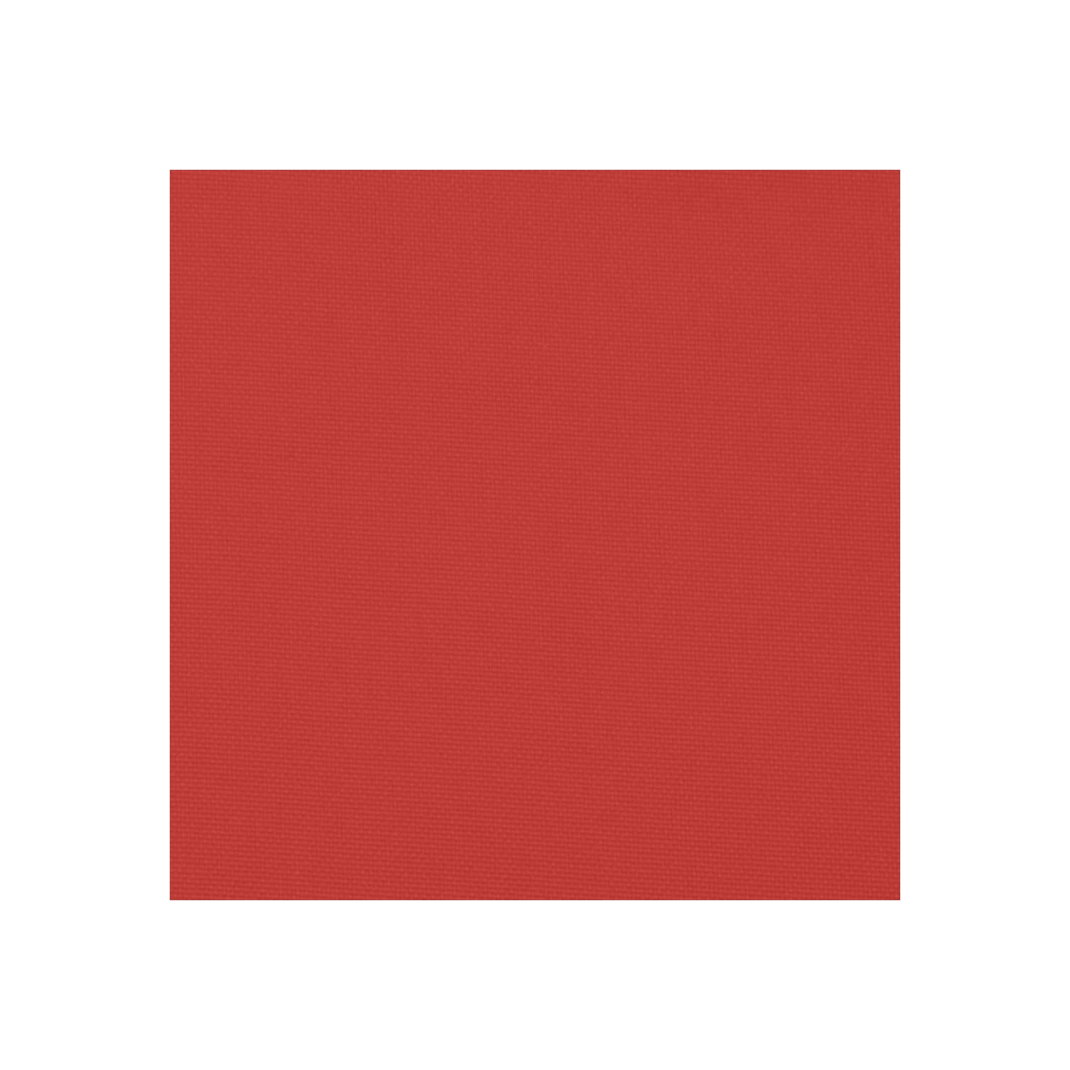 Coussins de chaise à dossier haut vidaXL 2 pièces en tissu Oxford rouge