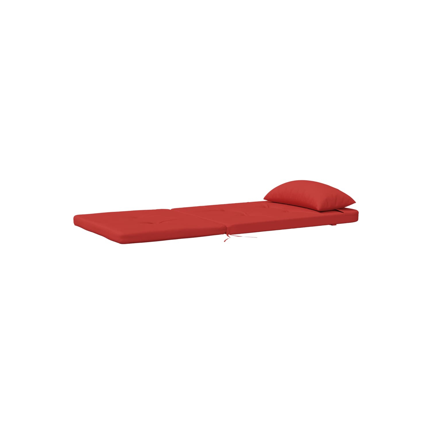 VidaXL coussins de chaise Adirondack 2 pièces en tissu Oxford rouge