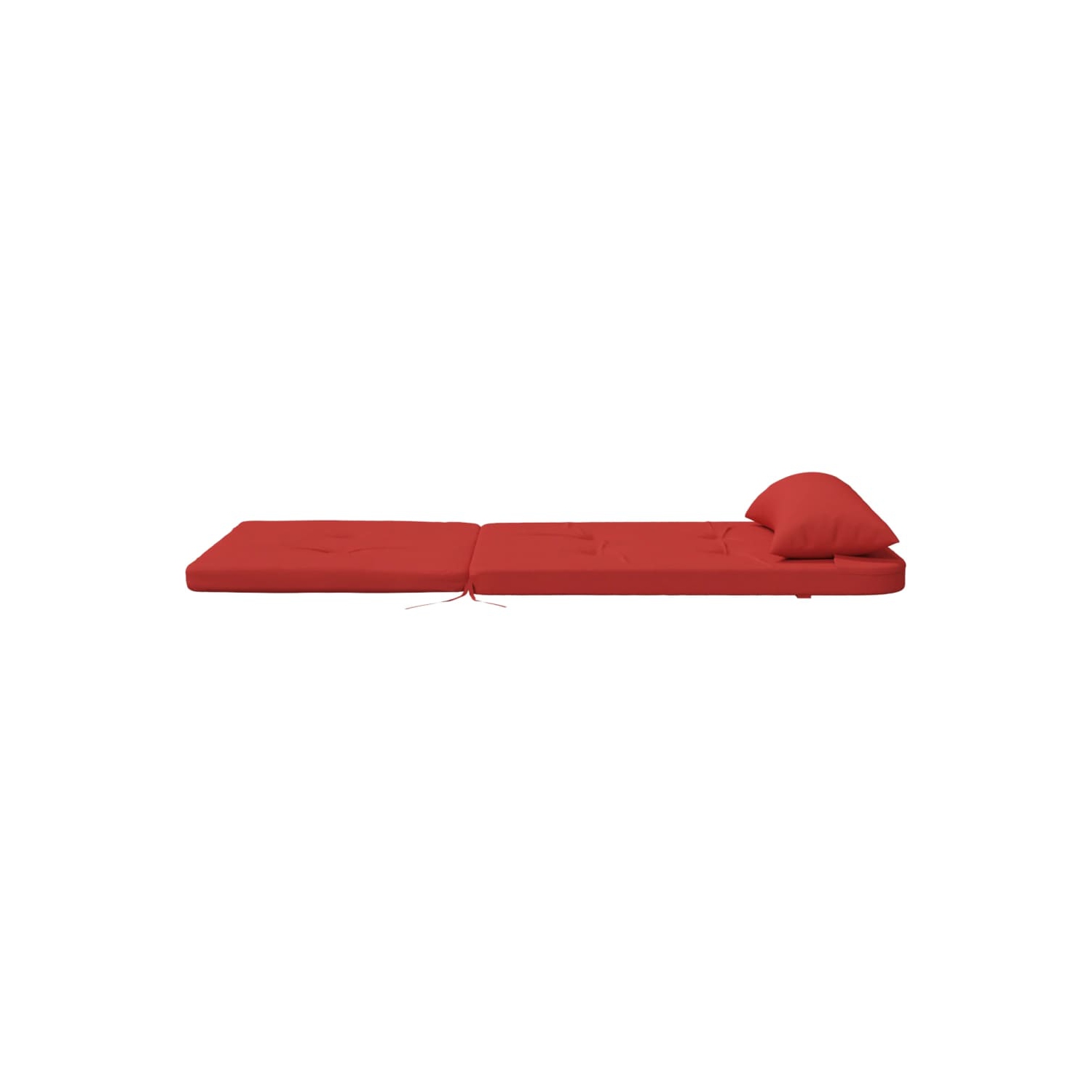 VidaXL coussins de chaise Adirondack 2 pièces en tissu Oxford rouge