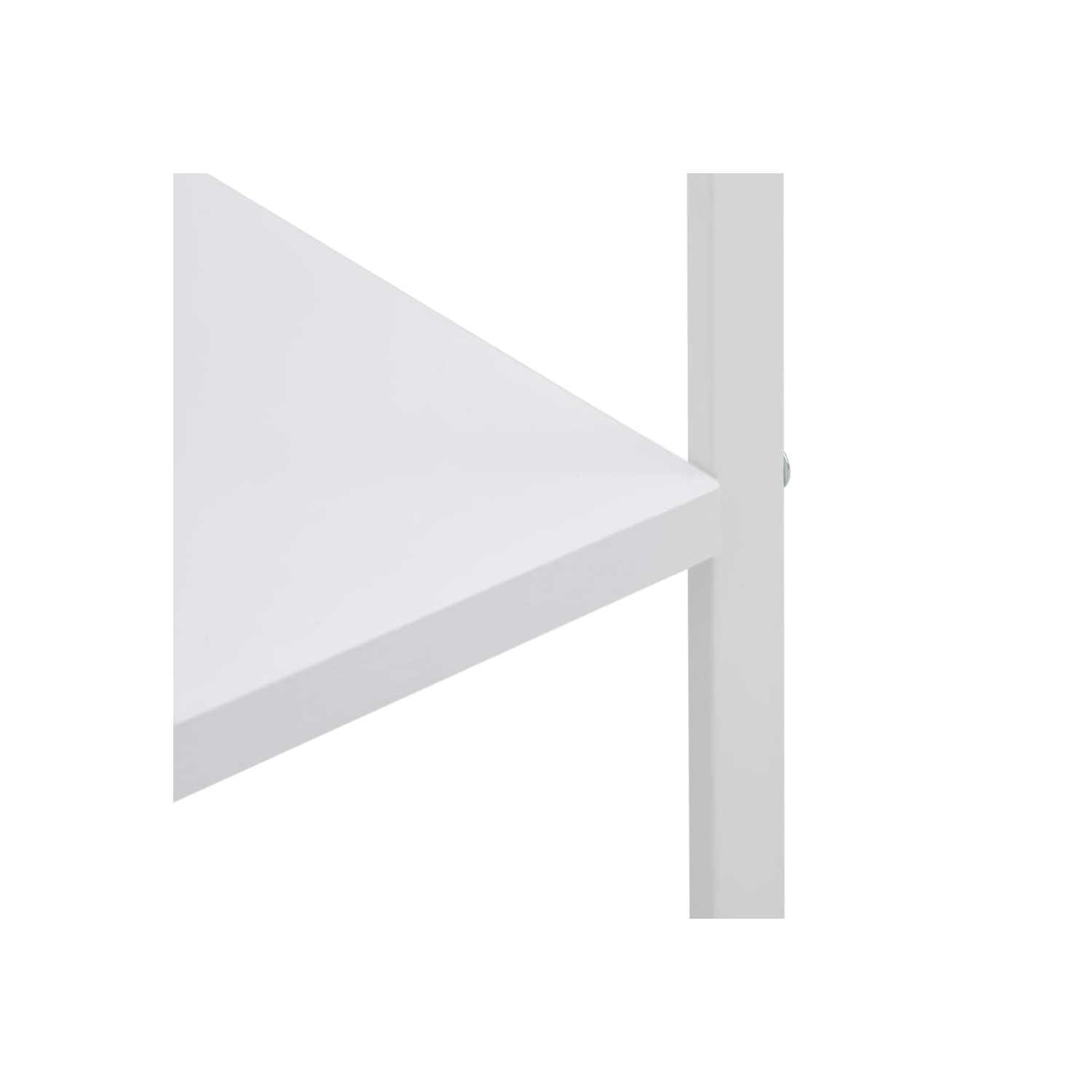 Meuble pour four à micro-ondes vidaXL, bois d'ingénierie, 60 x 39,6 x 123&nbsp;cm, blanc