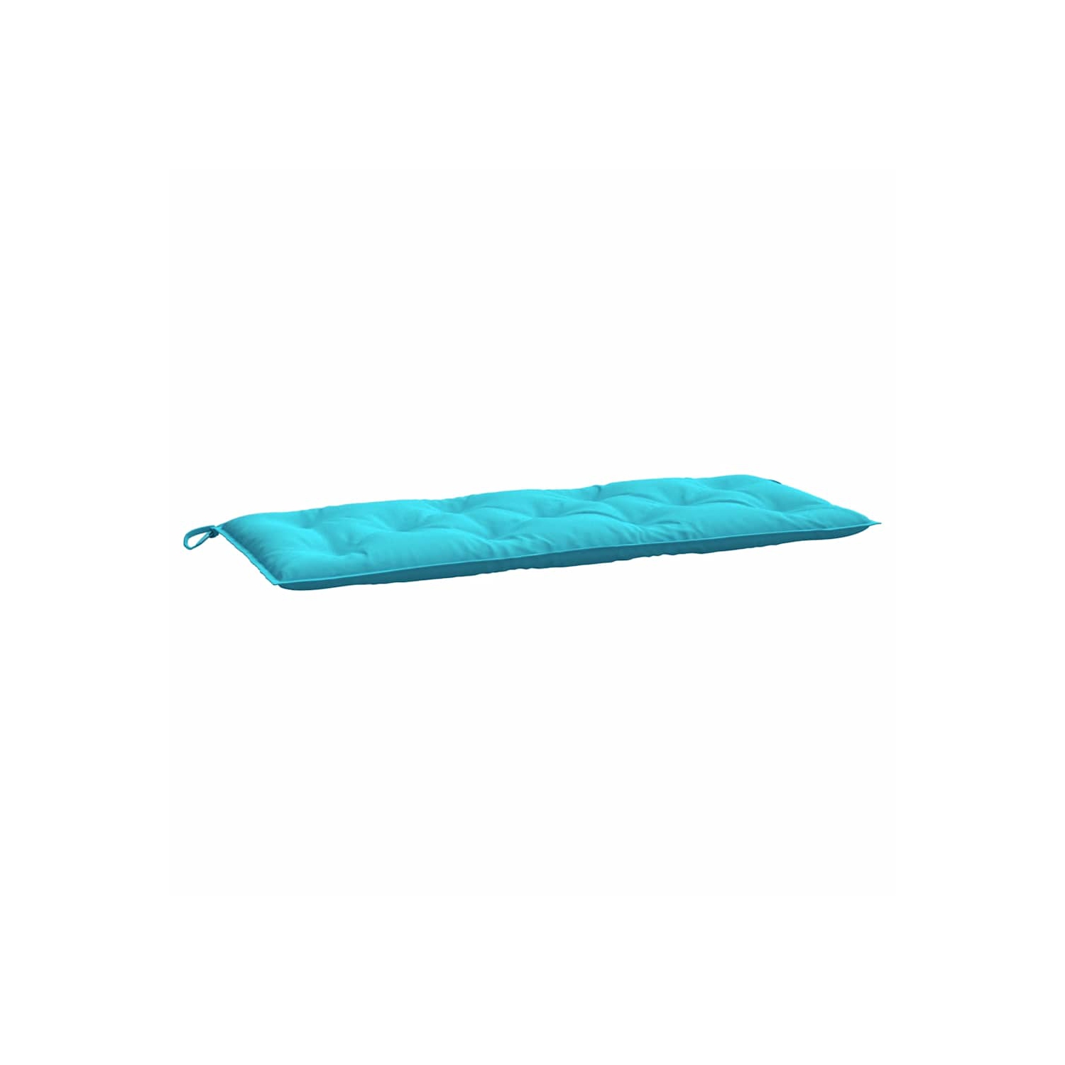 Coussins de banc vidaXL pour intérieur/extérieur, 2 pièces, hydrofuge, turquoise, 47 x 2 x 2,8&nbsp;po
