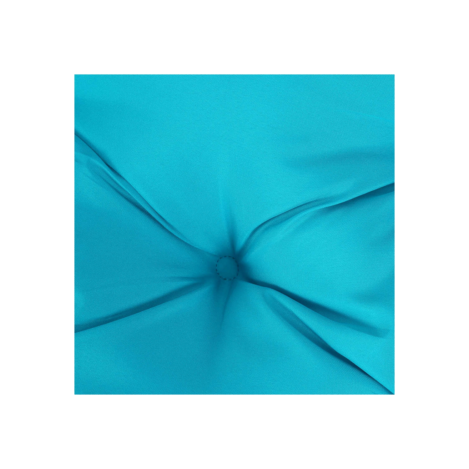 Coussins de banc vidaXL pour intérieur/extérieur, 2 pièces, hydrofuge, turquoise, 47 x 2 x 2,8&nbsp;po