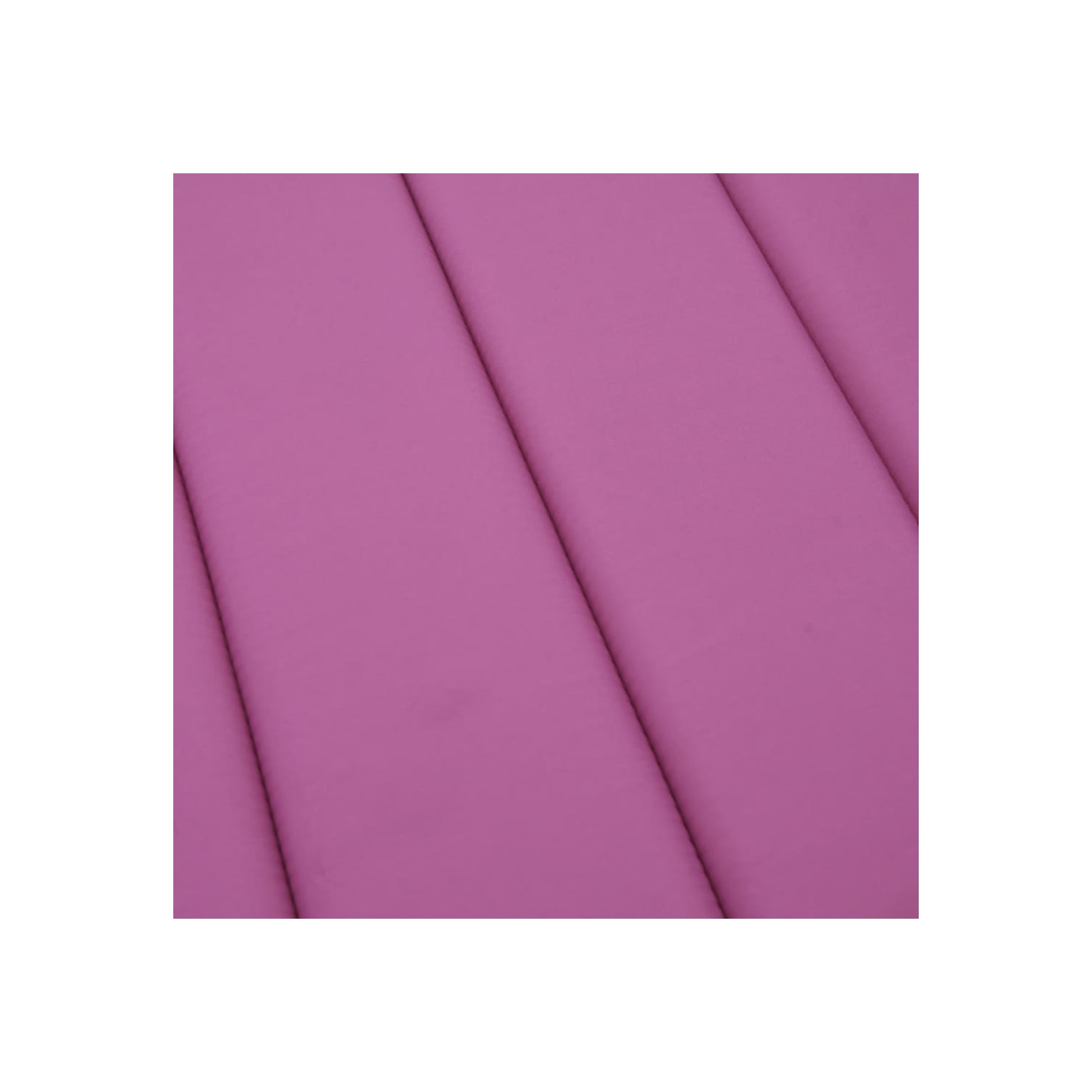 Matelas de chaise longue en tissu Oxford rose pour Sun Lounger de vidaXL