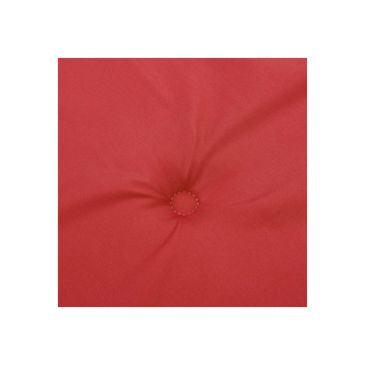 Coussins de chaise à dossier haut vidaXL 4 pièces en tissu Oxford rouge