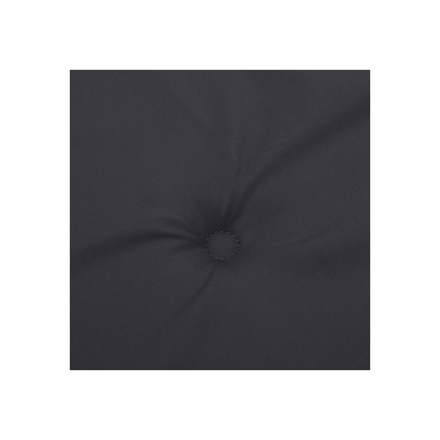 Coussins de chaise à dossier haut vidaXL 6 pièces en tissu Oxford noir