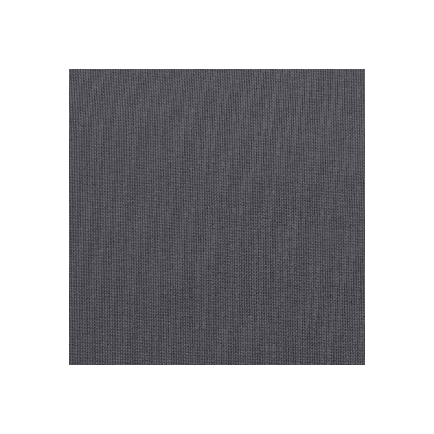 Coussins de chaise à dossier haut vidaXL 2 pièces en tissu Oxford anthracite