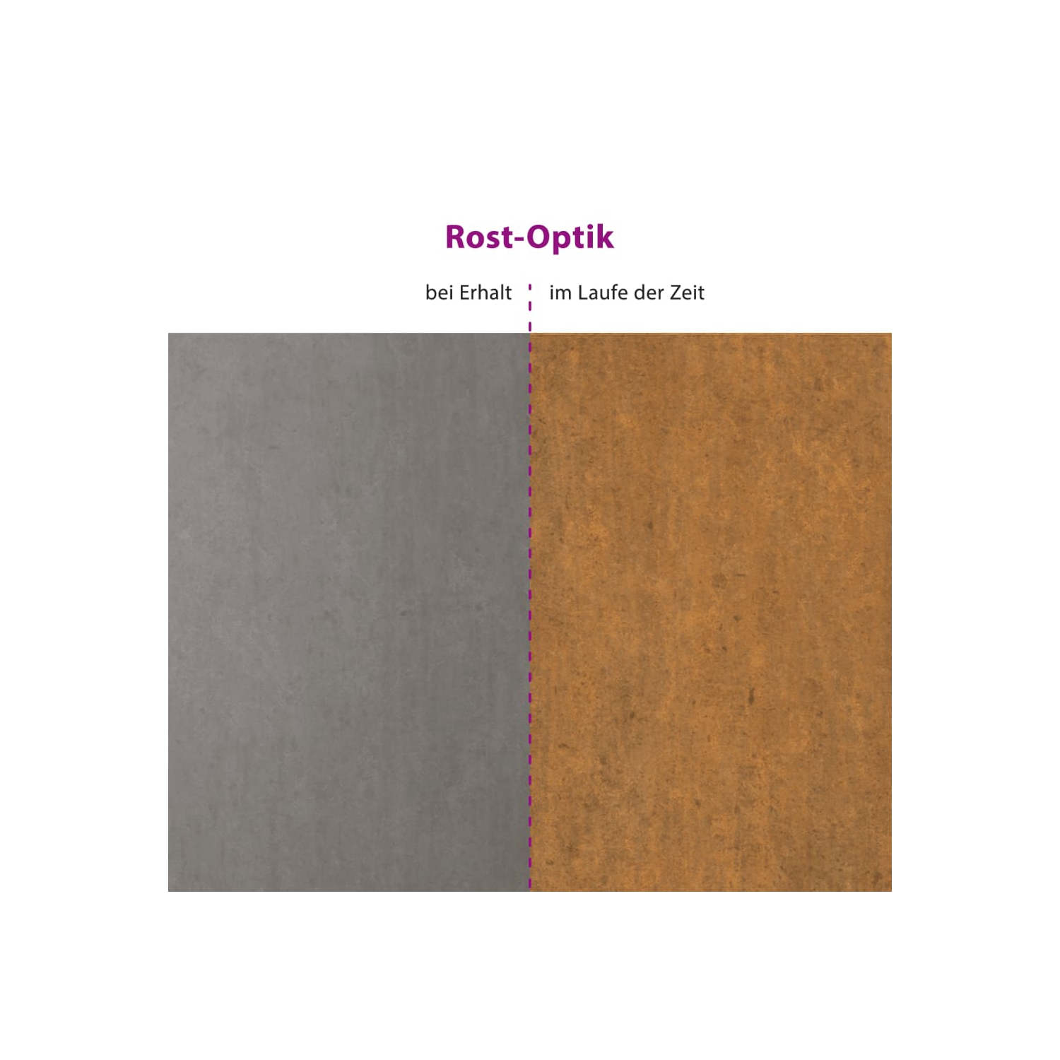 vidaXL Garden Raised Bed 100x100x41 cm Corten Steel