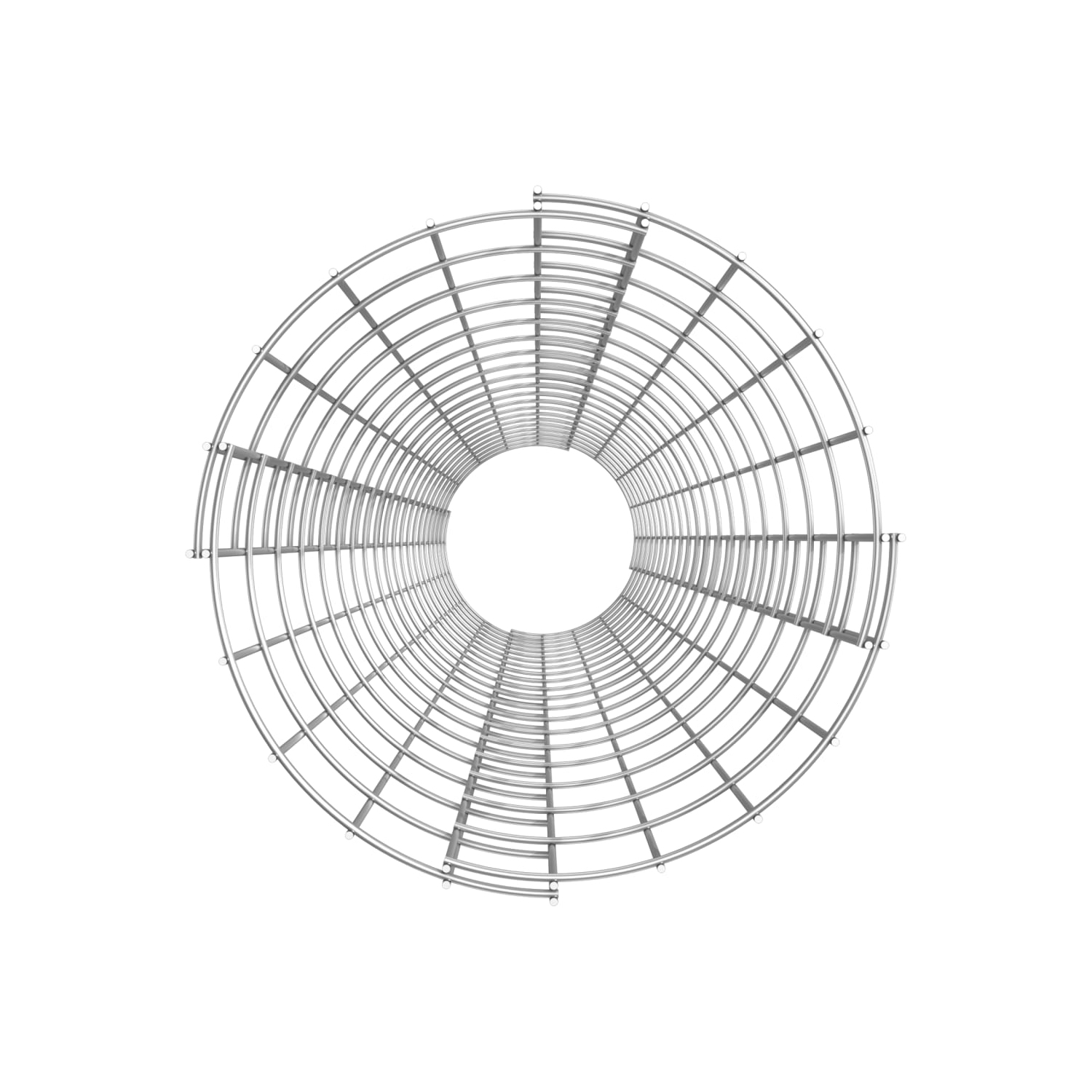 vidaXL Circular Gabion Raised Beds 3 pcs Galvanised Steel Ø30x200 cm