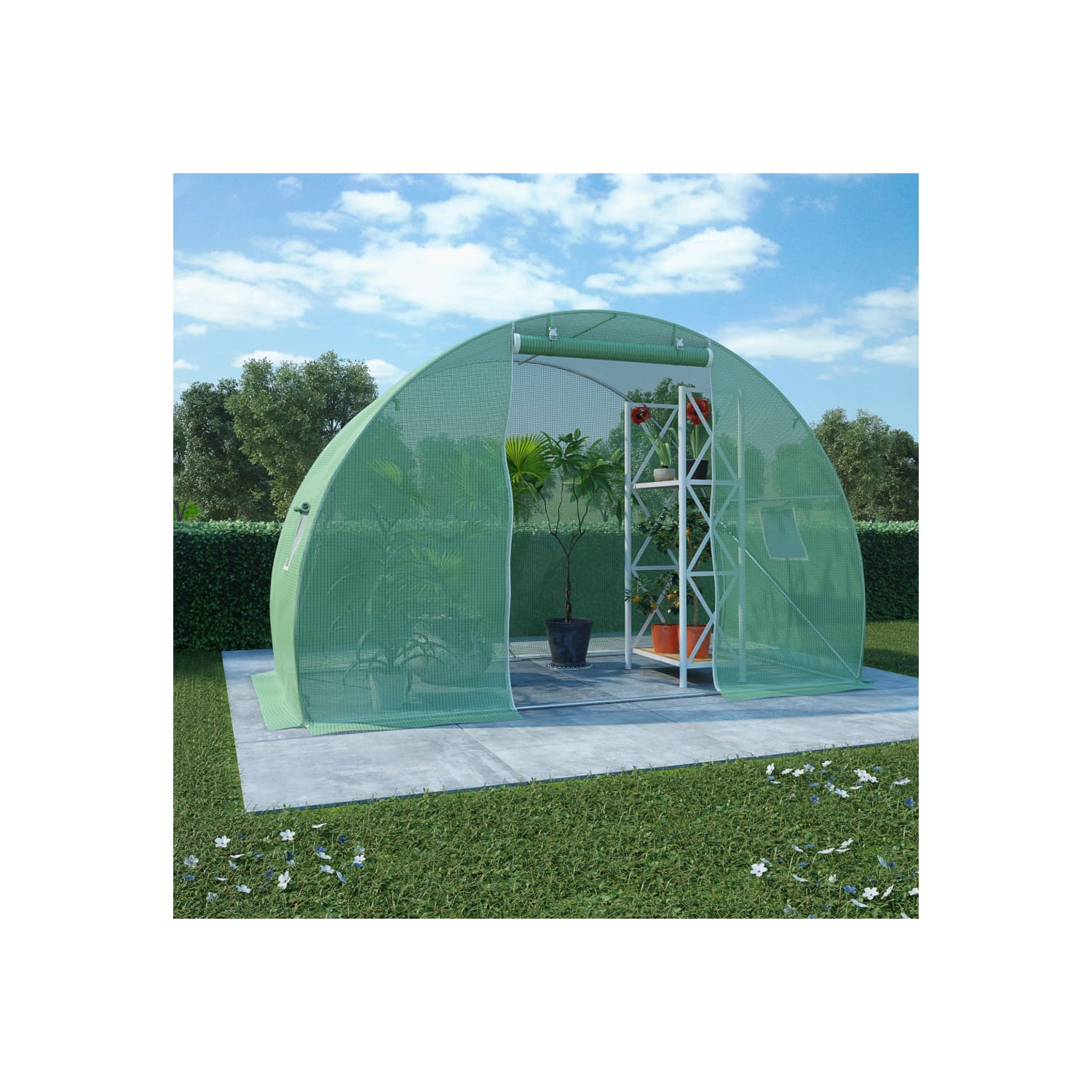 vidaXL Greenhouse 4.5m² 300x150x200 cm