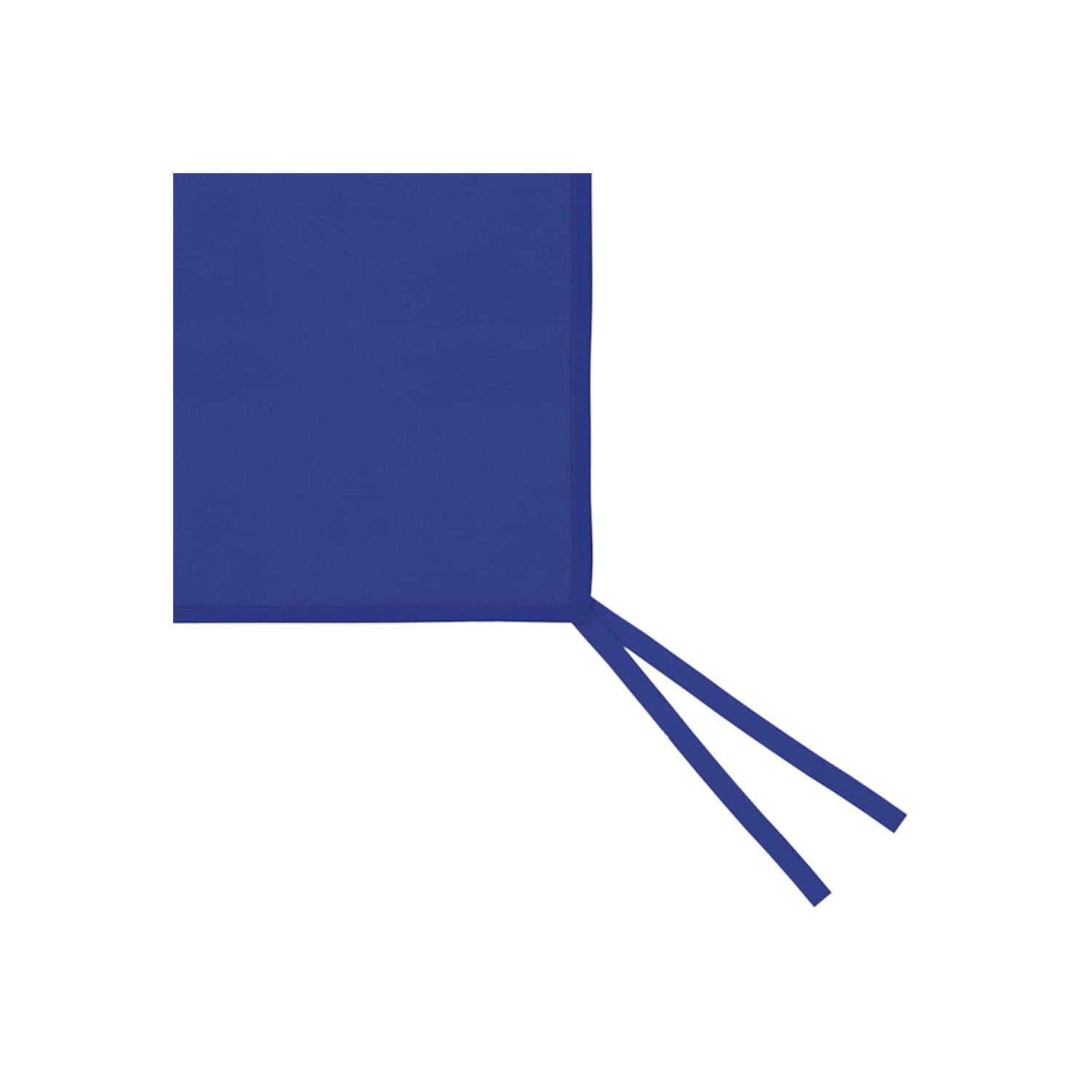 Paroi latérale pour abri de jardin VIdaXL avec fenêtres 4 x 2&nbsp;m bleu