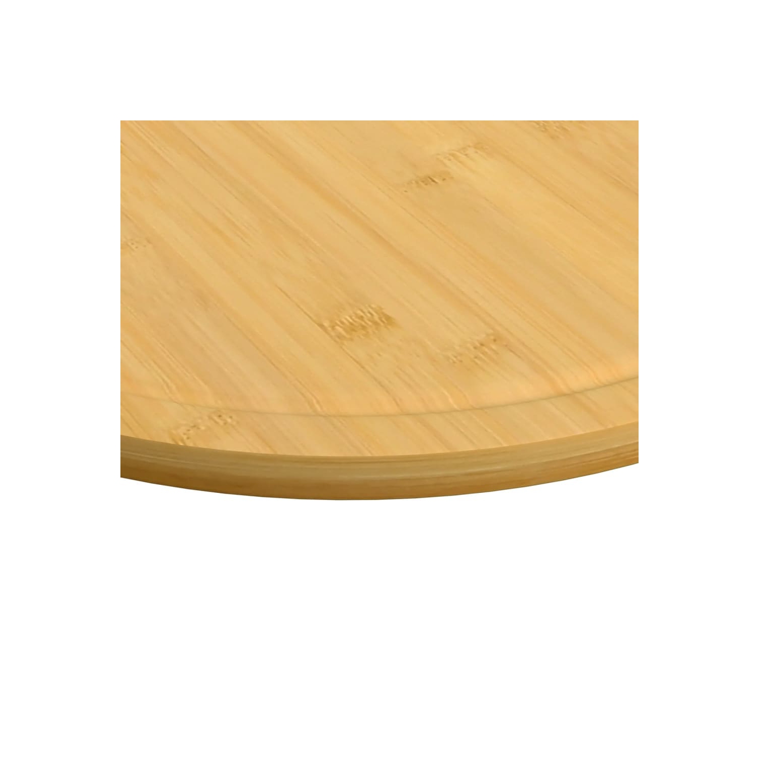 vidaXL Chopping Boards 6 pcs Ø30x1.5 cm Bamboo
