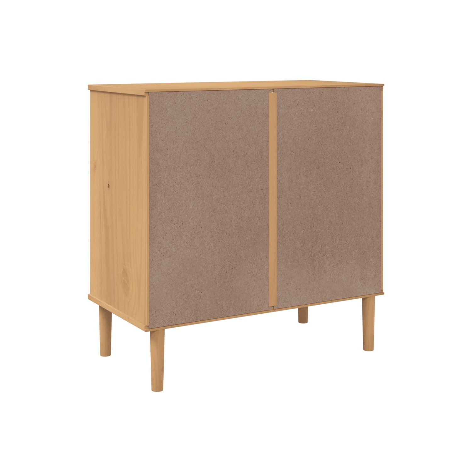 Armoire à tiroir VIdaXL style rotin SENJA brun 80 x 40 x 40 po 80&nbsp;cm pin massif