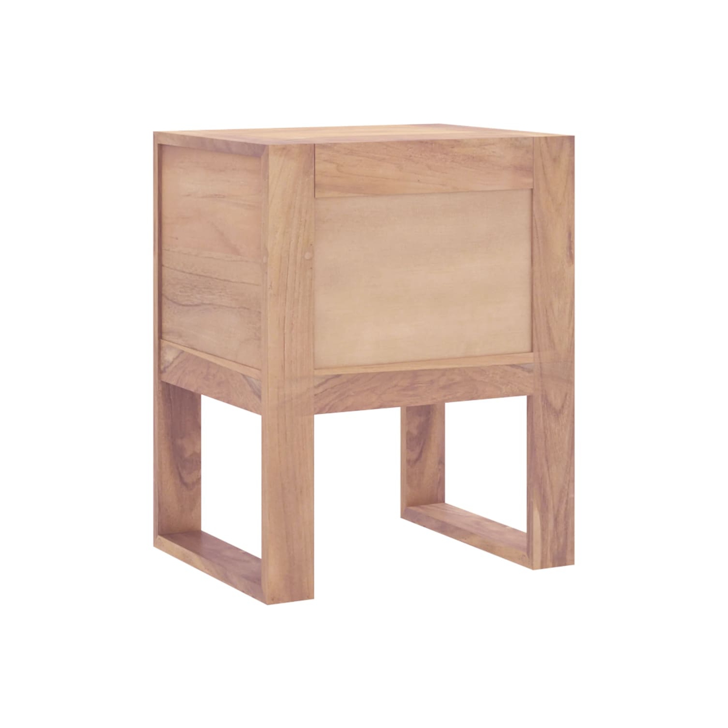 vidaXL Bedside Cabinet 40x30x50 cm Solid Teak Wood
