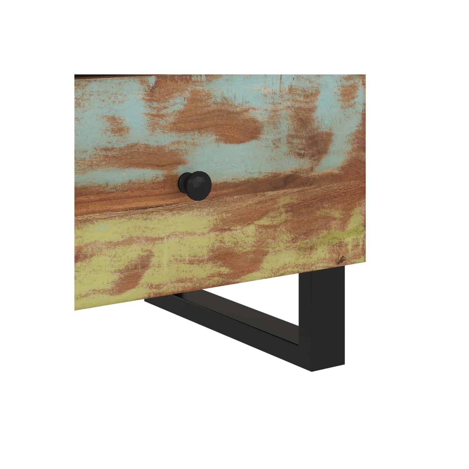 vidaXL Bedside Cabinets 2 pcs Solid Wood Reclaimed&Engineered Wood