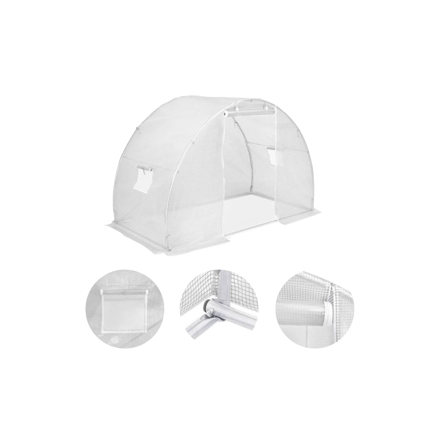 vidaXL Greenhouse 4.5m² 300x150x200 cm