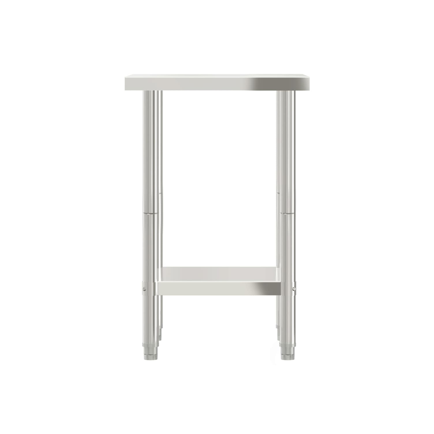 vidaXL Kitchen Work Table 55x55x85 cm Stainless Steel