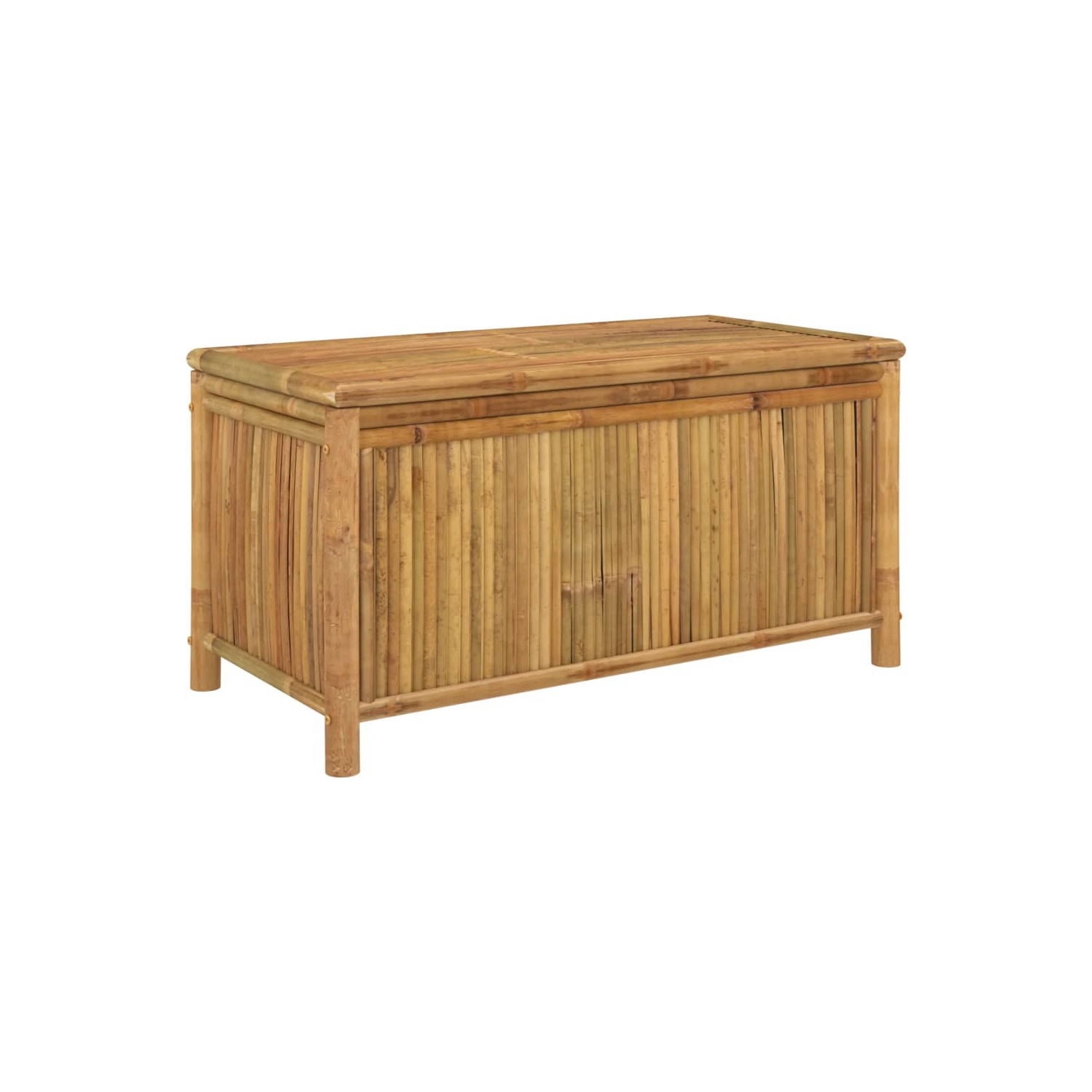 vidaXL Garden Storage Box 110x52x55cm Bamboo