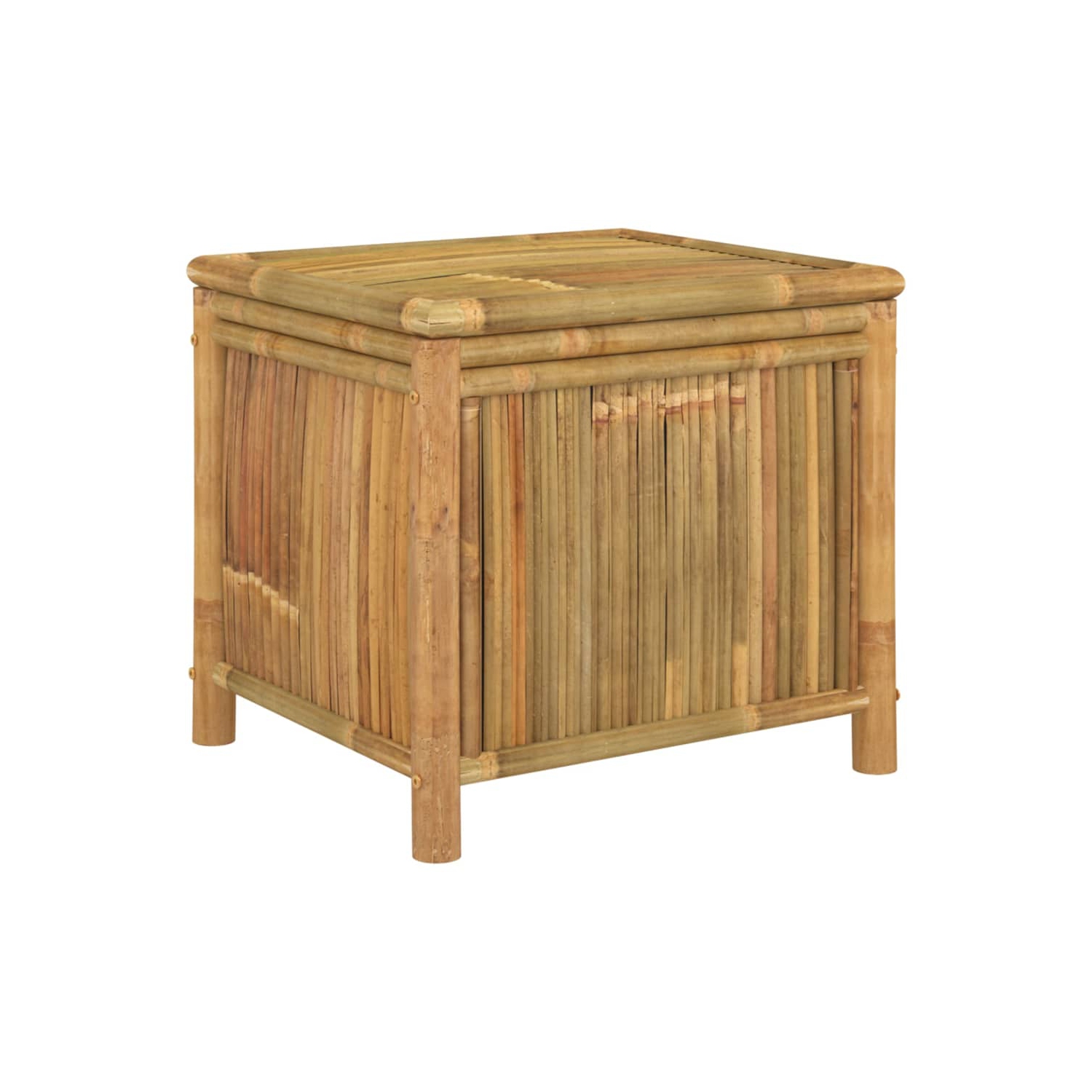 vidaXL Garden Storage Box 60x52x55cm Bamboo