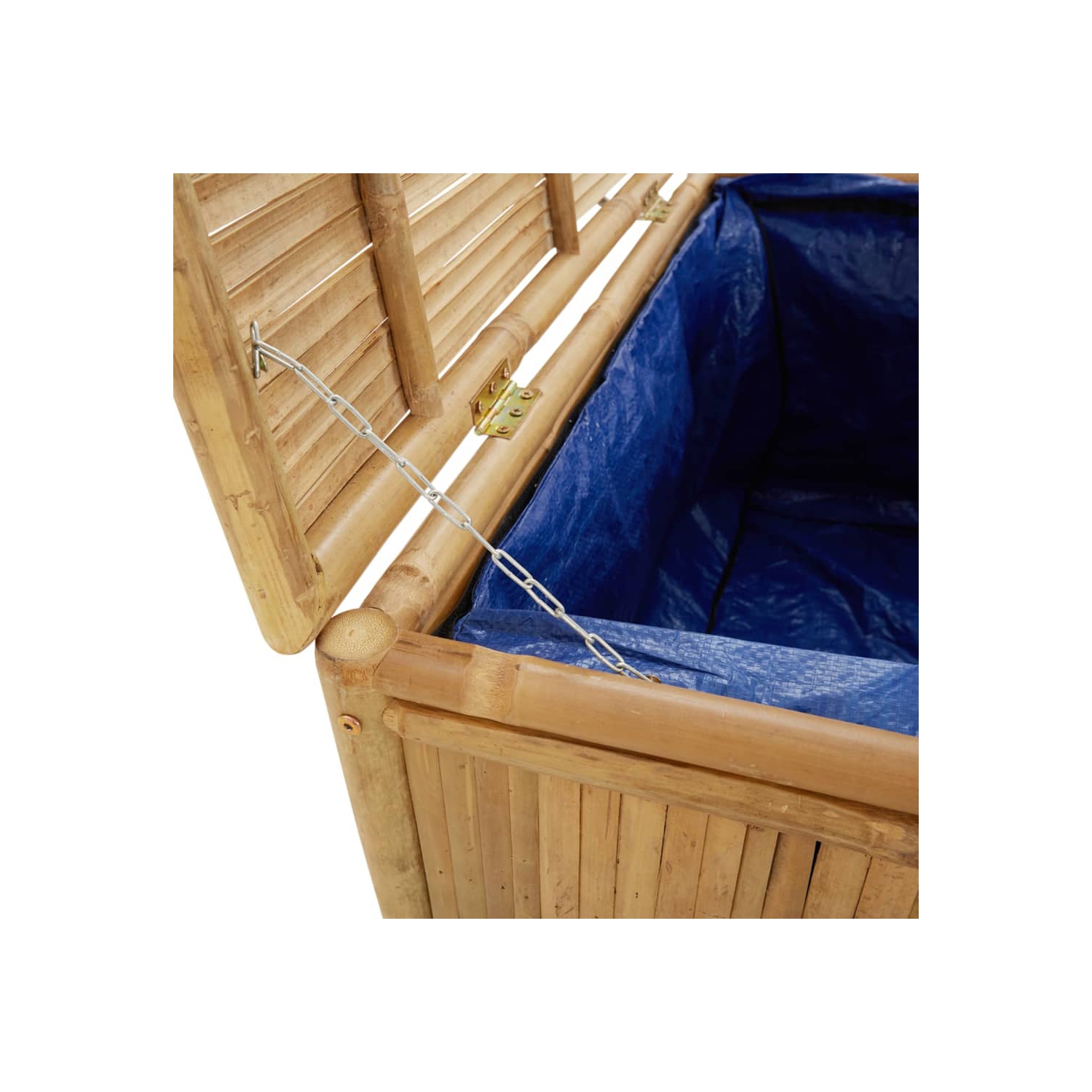 vidaXL Garden Storage Box 60x52x55cm Bamboo