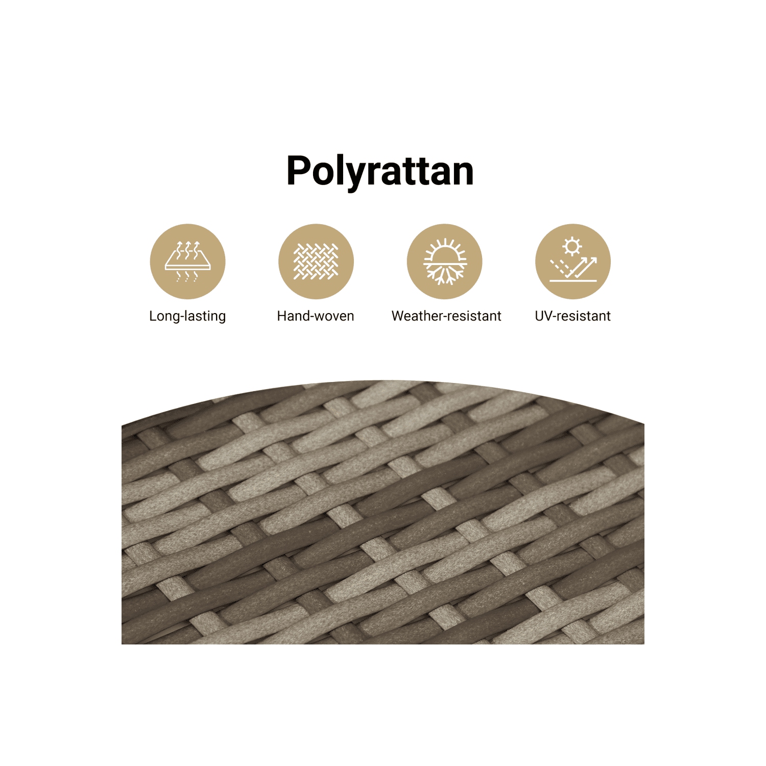 vidaXL Garden Storage Cabinet Grey 55x59x69 cm Poly Rattan