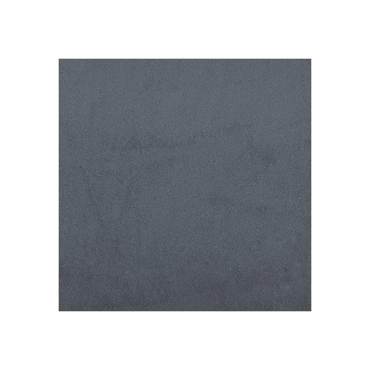 vidaXL Chaise Longue Dark Grey Velvet