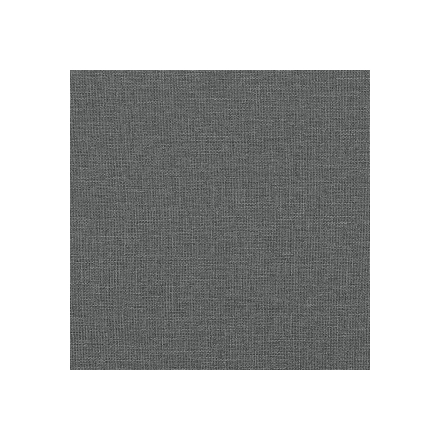 vidaXL Chaise Longue Dark Grey Fabric