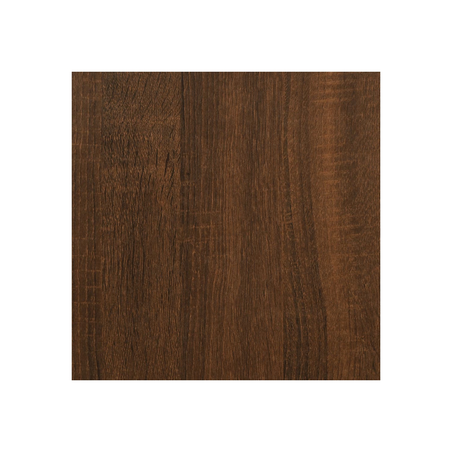 Ensemble de tables basses de style bois d'ingénierie 40&nbsp;cm 100 x 48 po, chêne brun