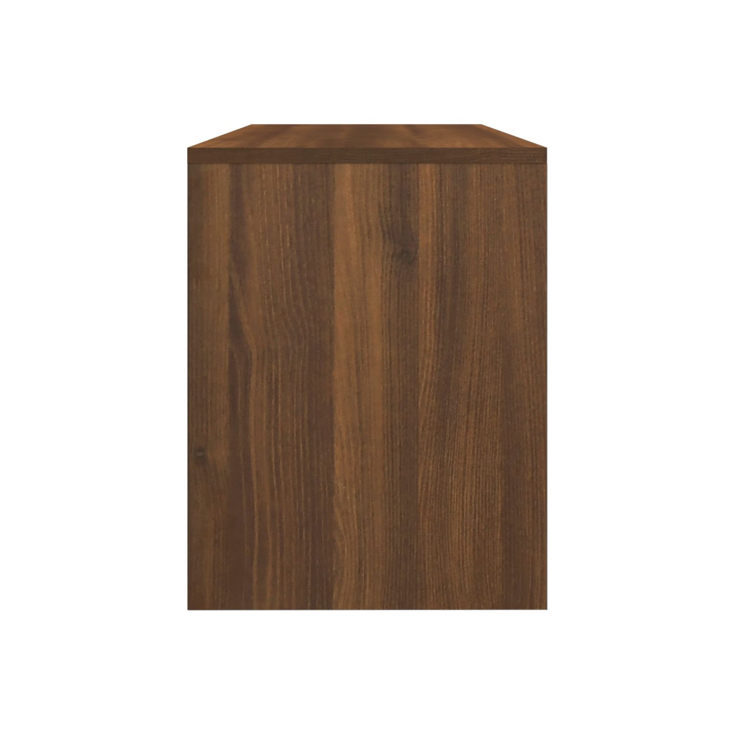 vidaXL Dressing Stool Brown Oak 70x35x45 cm Engineered Wood