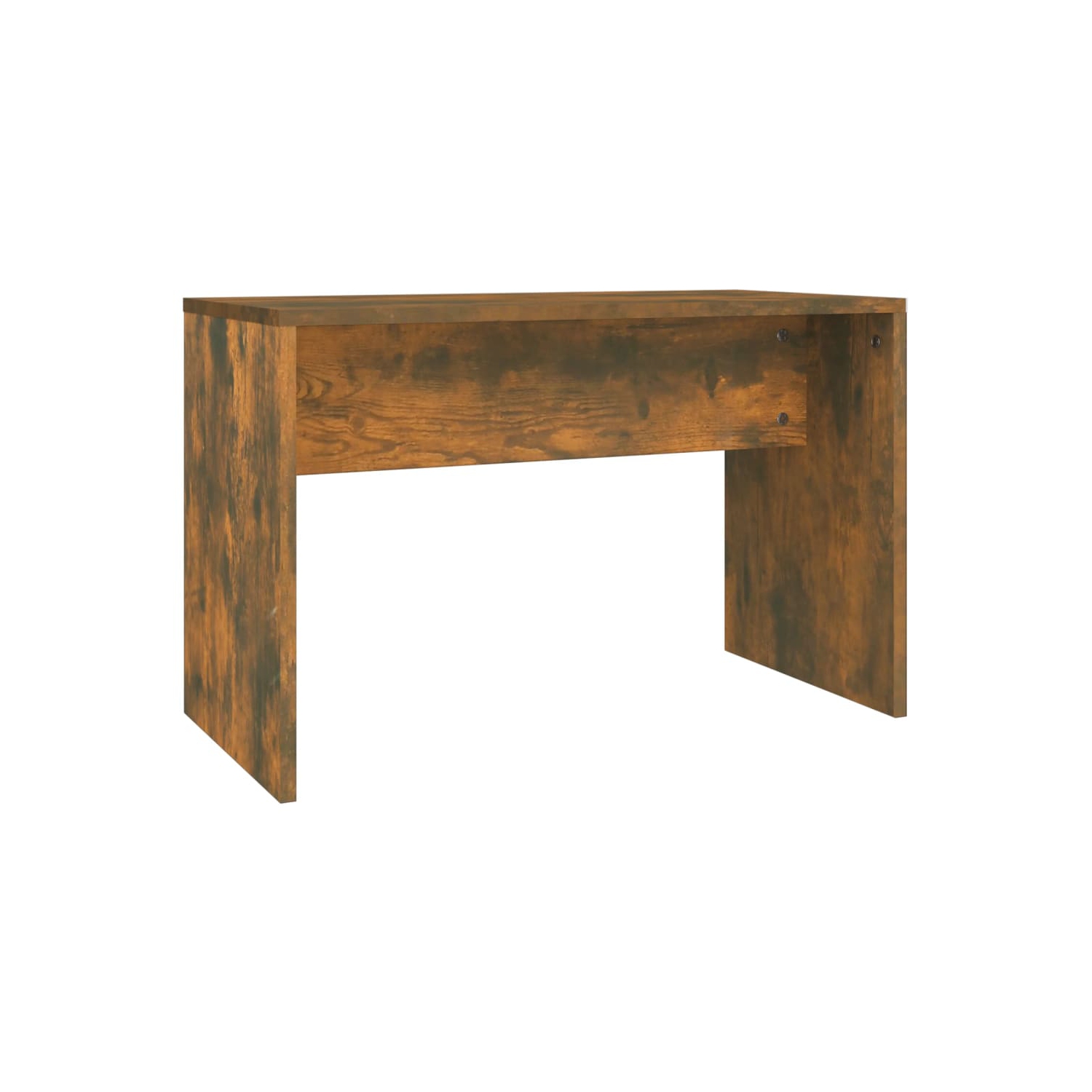 vidaXL Dressing Stool Smoked Oak 70x35x45 cm Engineered Wood