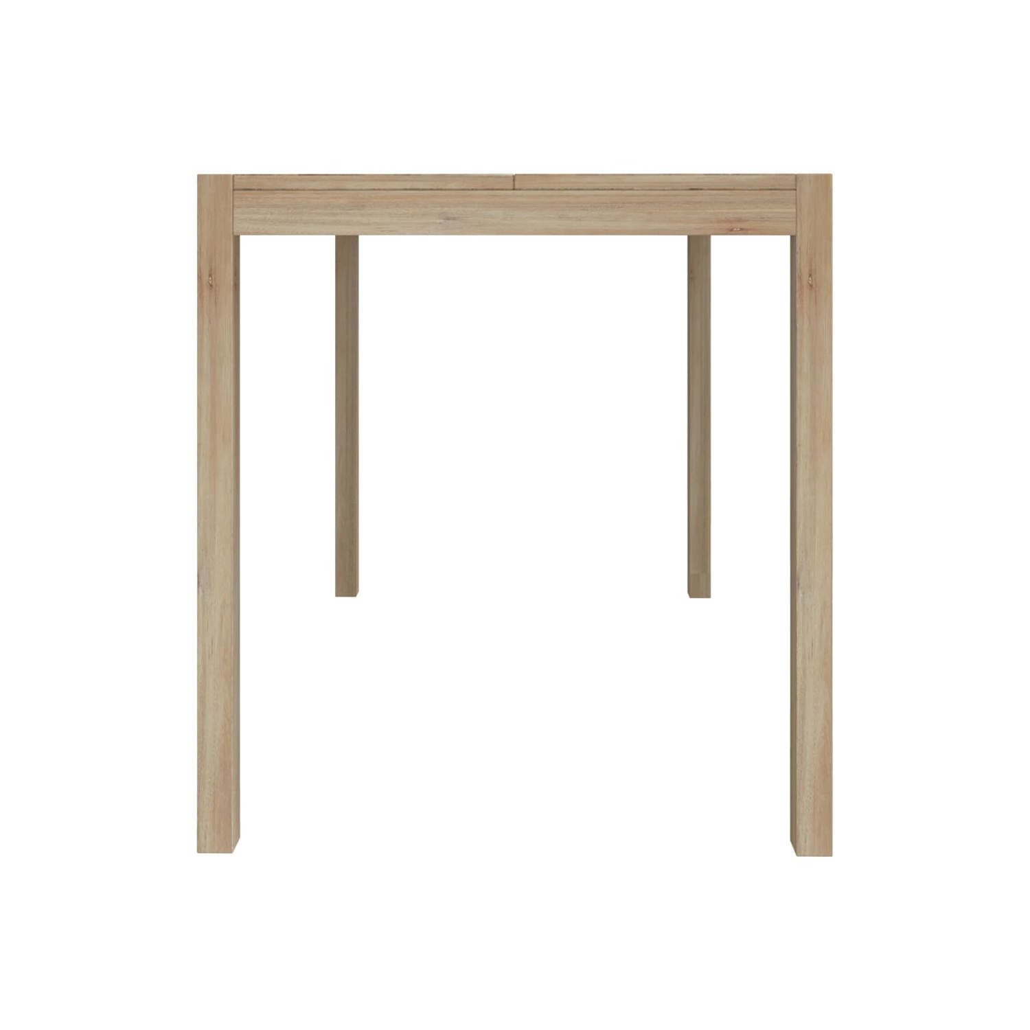 vidaXL Dining Table 110x70x75 cm Solid Wood Acacia