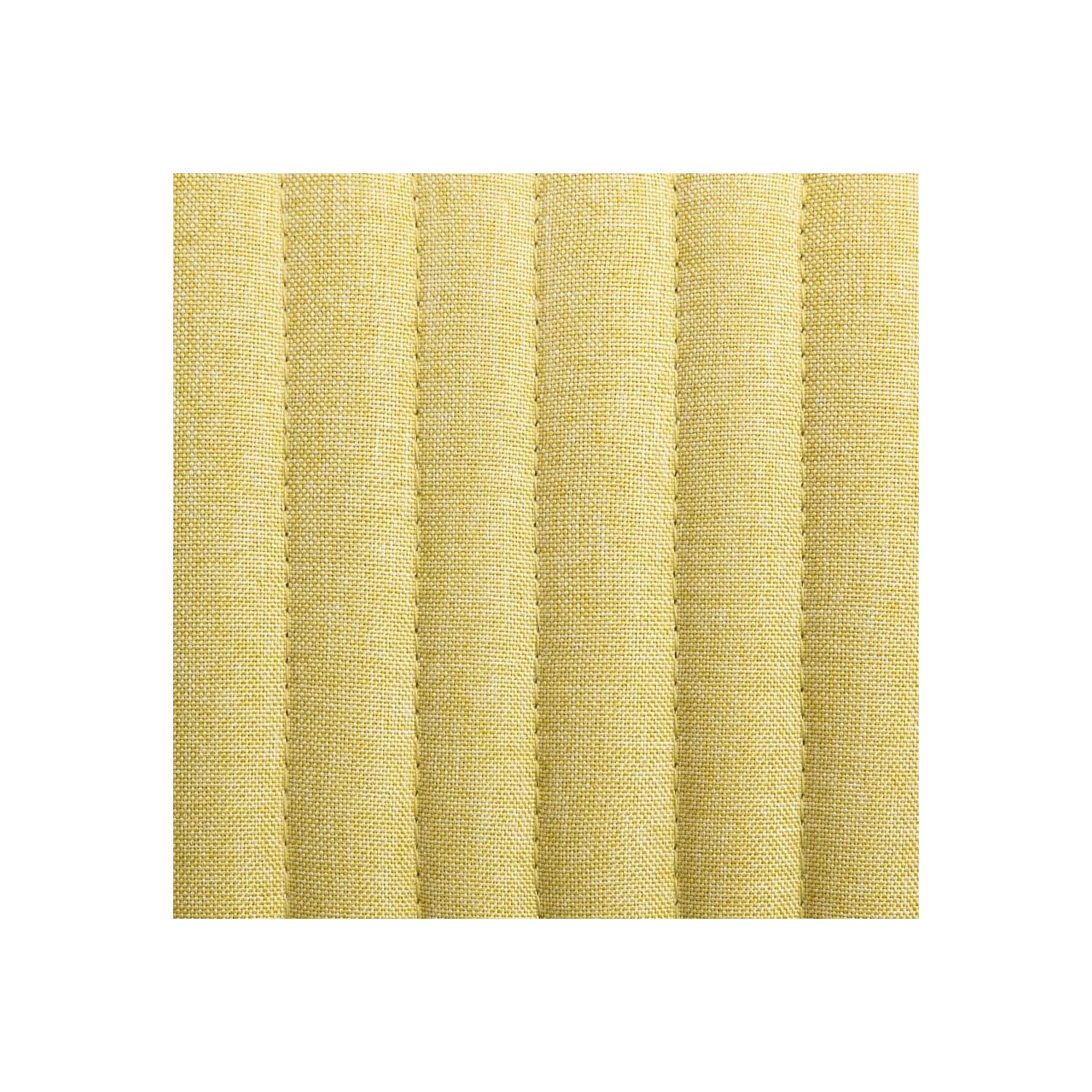 Chaises de salle à manger 6 pièces en tissu vert