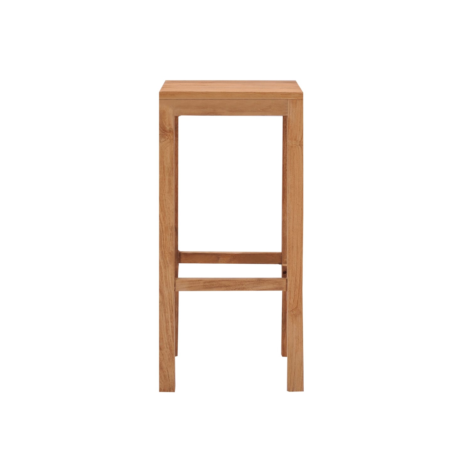 vidaXL Bar Stools 4 pcs Solid Teak Wood
