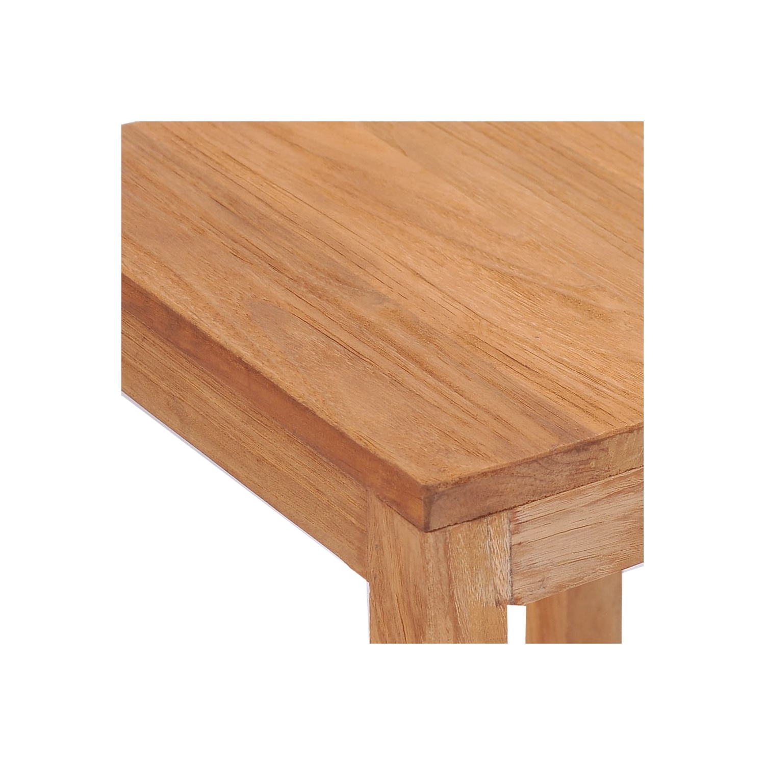 vidaXL Bar Stools 4 pcs Solid Teak Wood