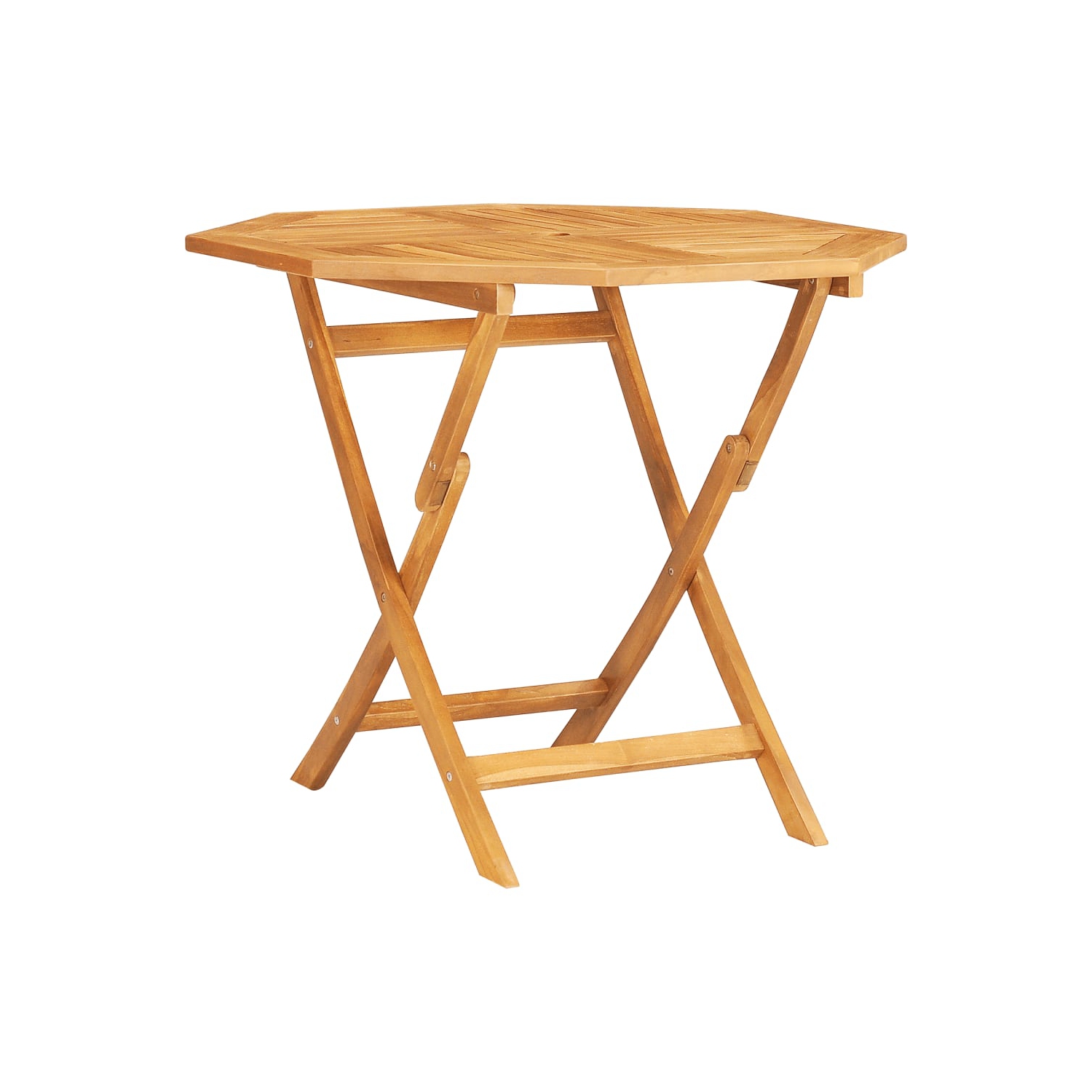 vidaXL 5 Piece Garden Dining Set Solid Wood Teak